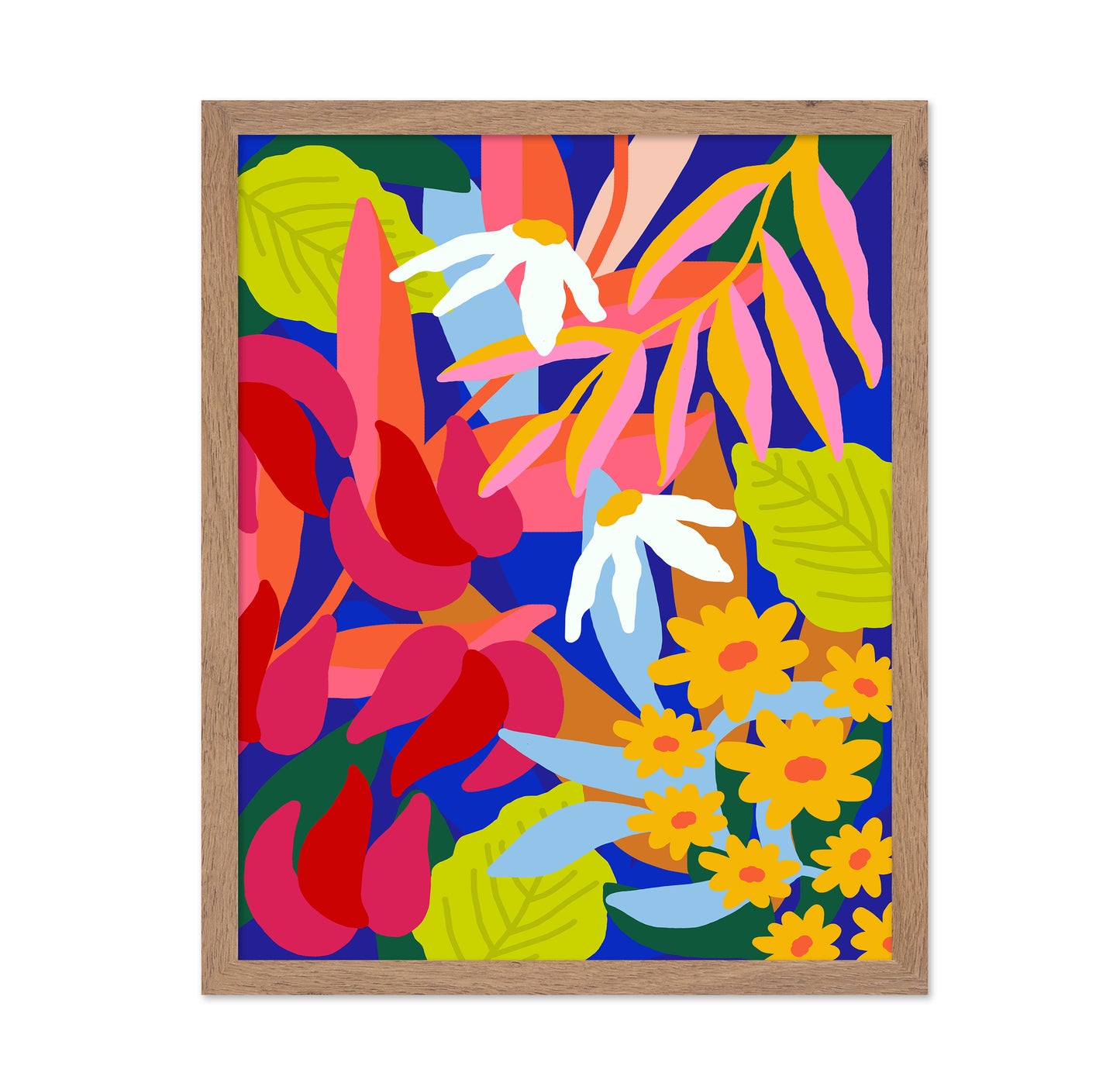 Bold Floral Layers No2