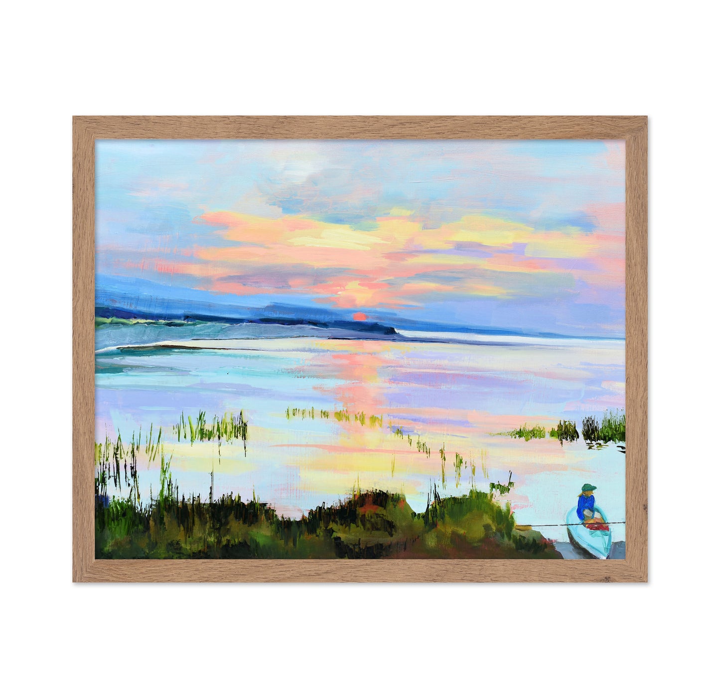 Bay Sunset Reflection