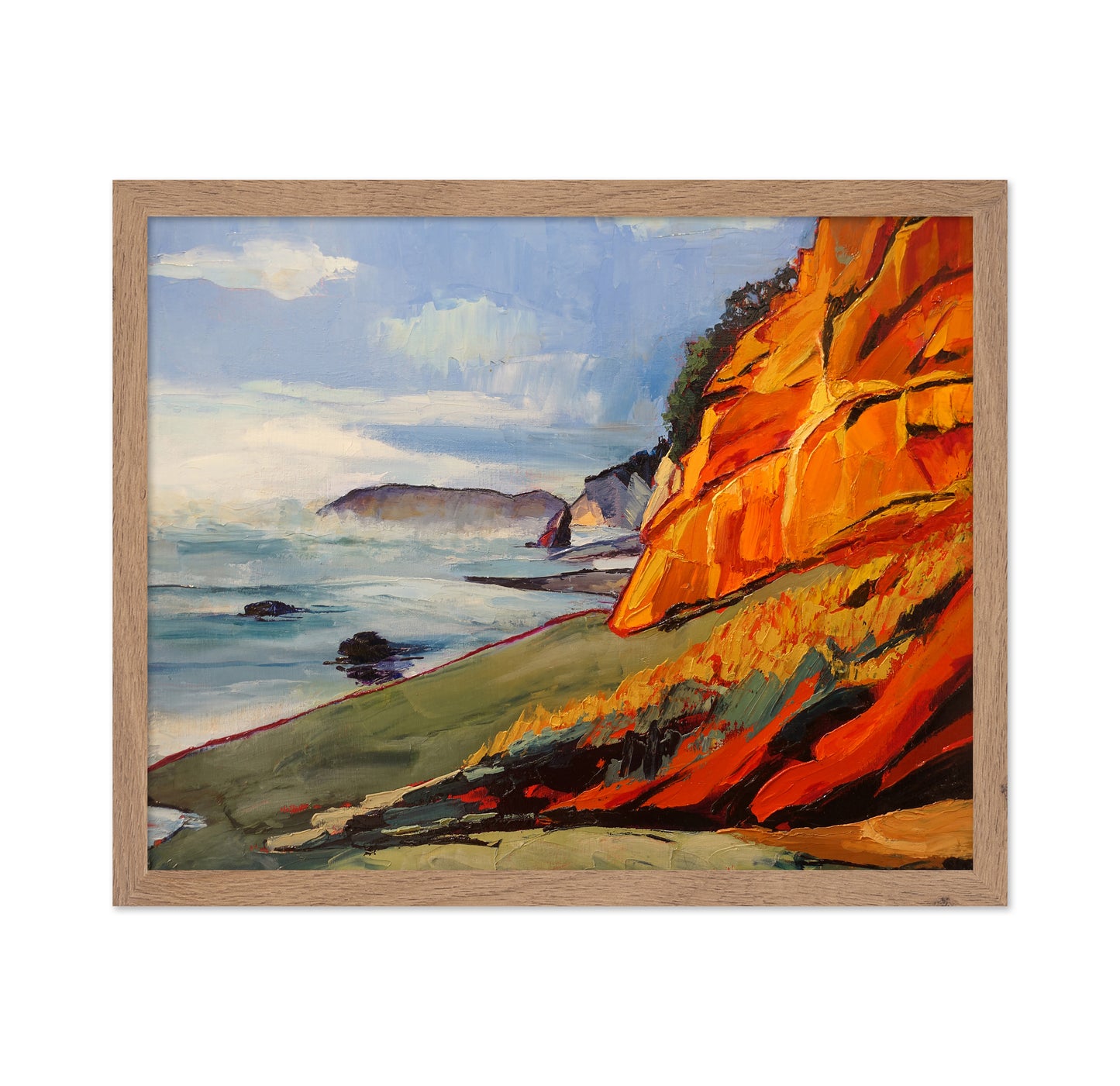 Oregon Coastal Cliffs No1