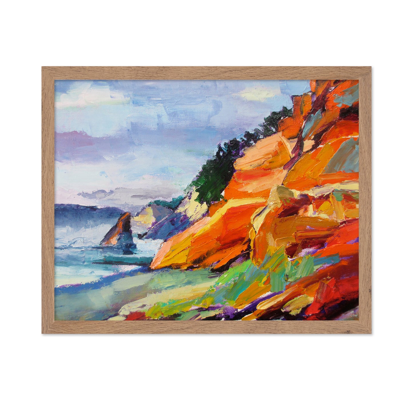 Oregon Coastal Cliffs No2