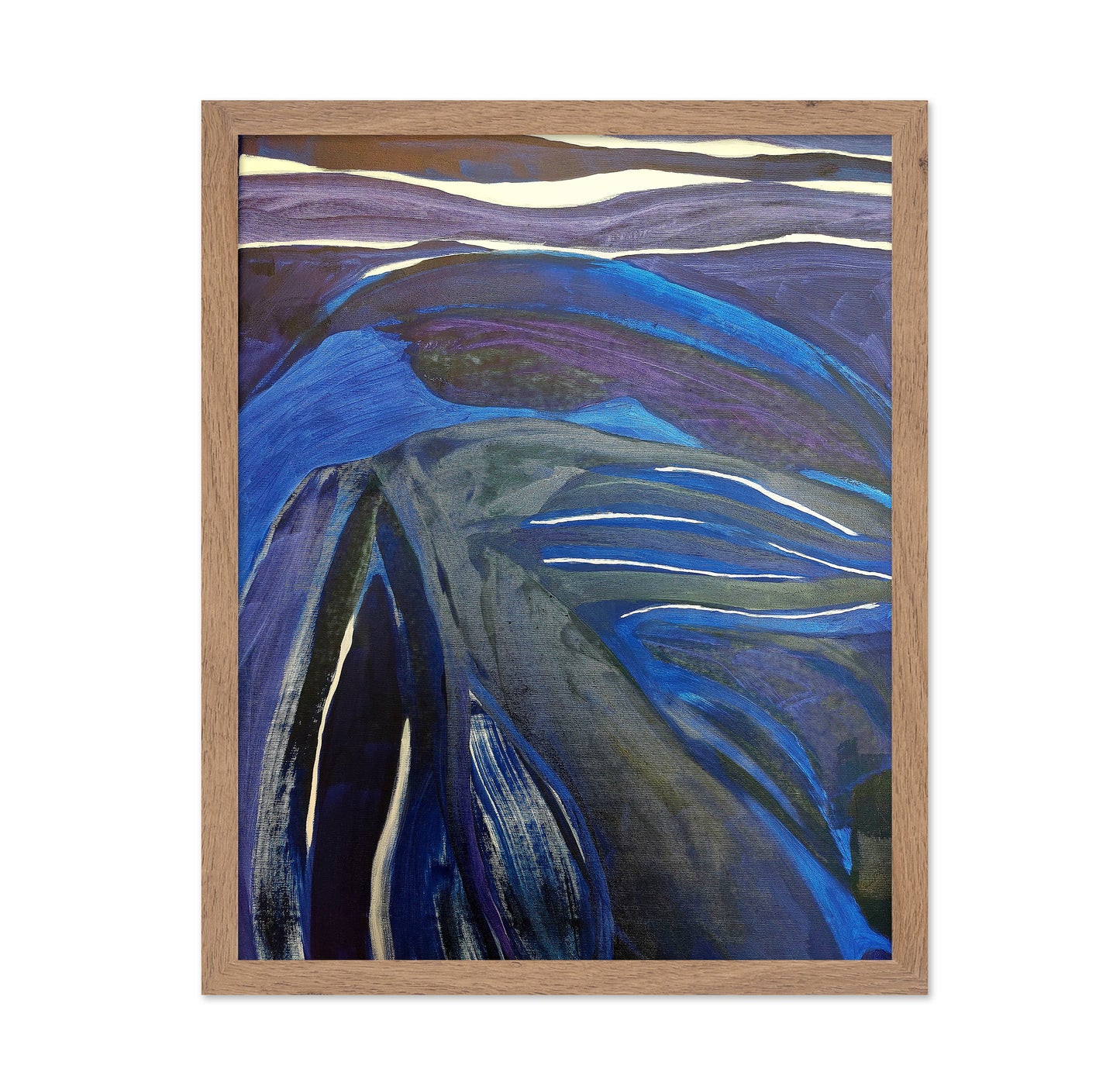 Midnight Blue Landscape