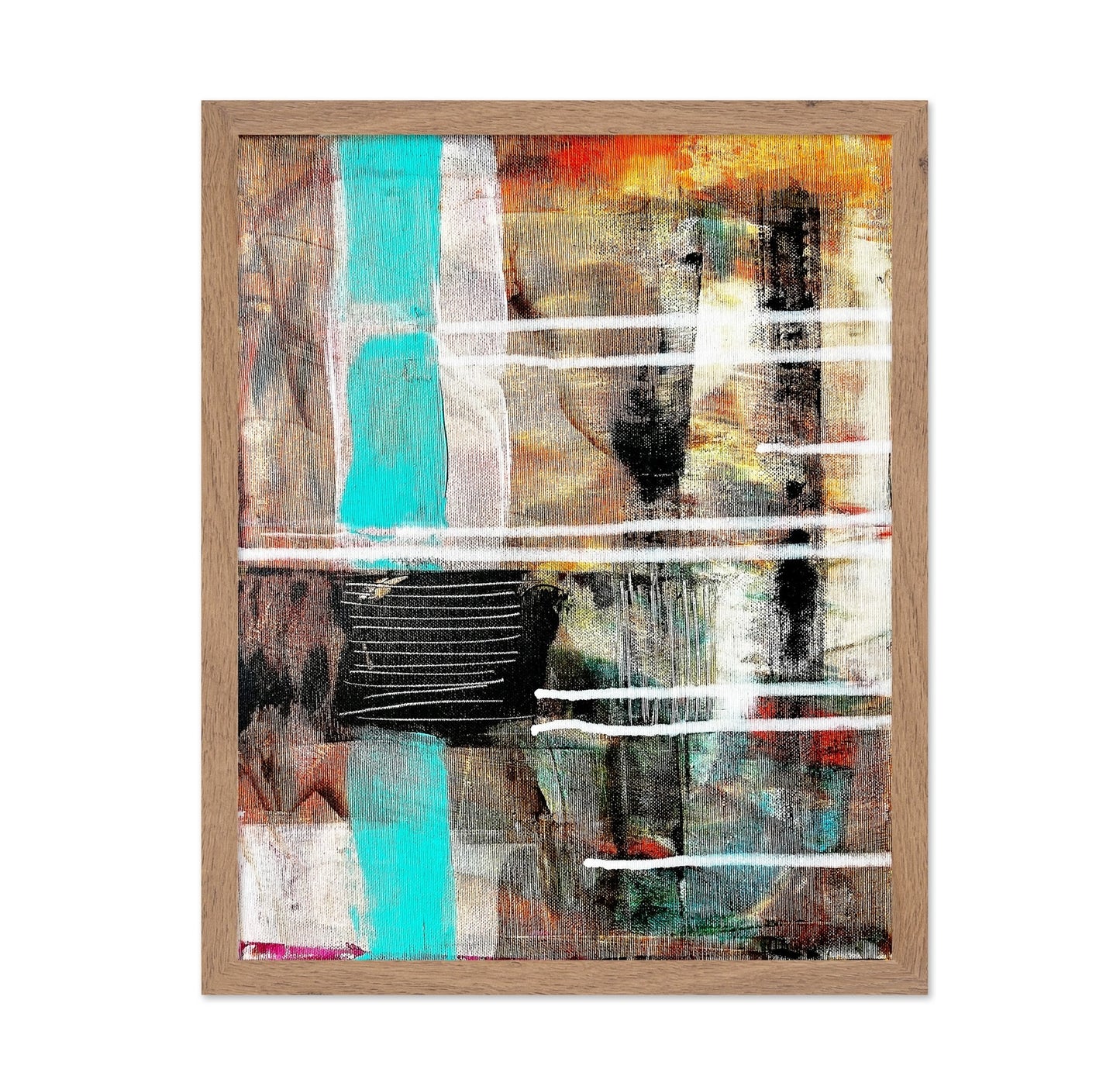 Textured Line Abstract