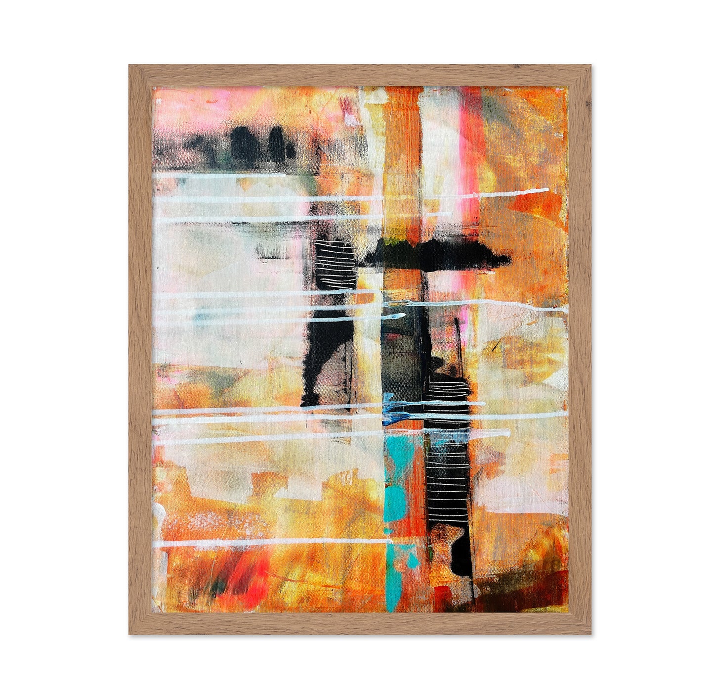 Sunset Line Abstract