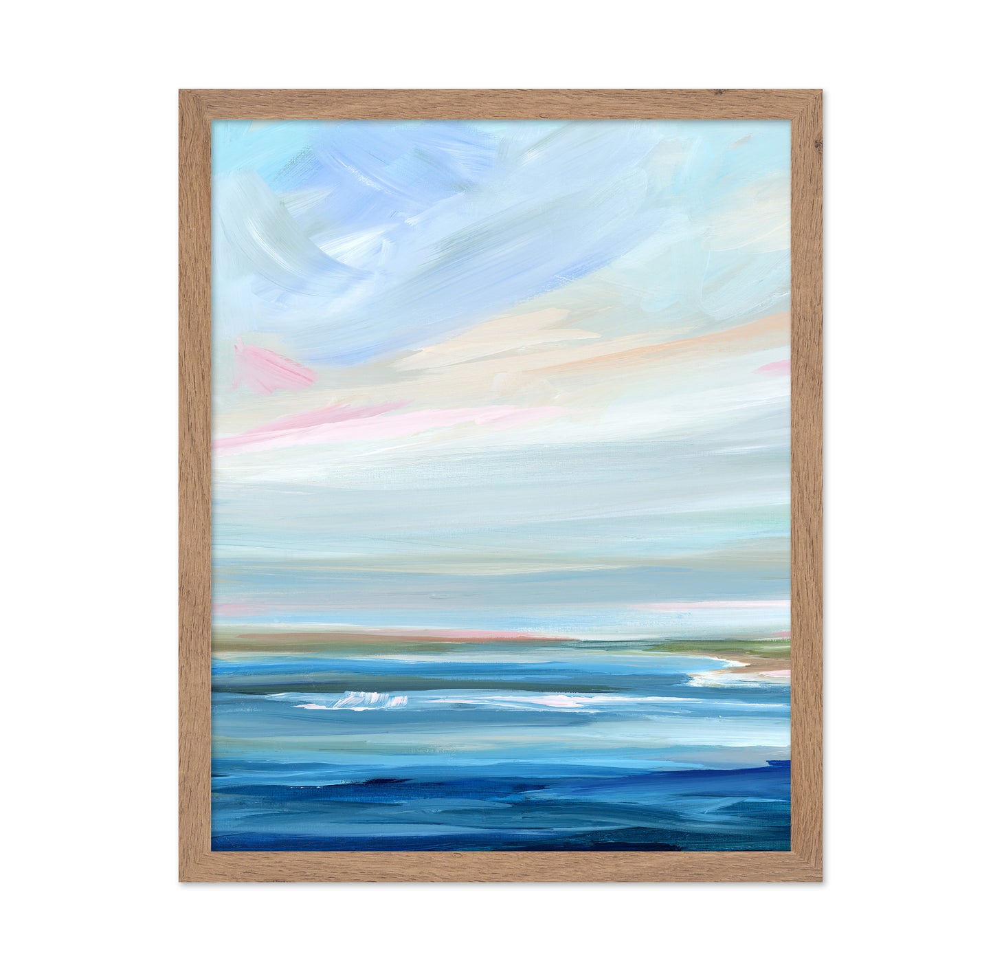 Soft Blue Shoreline