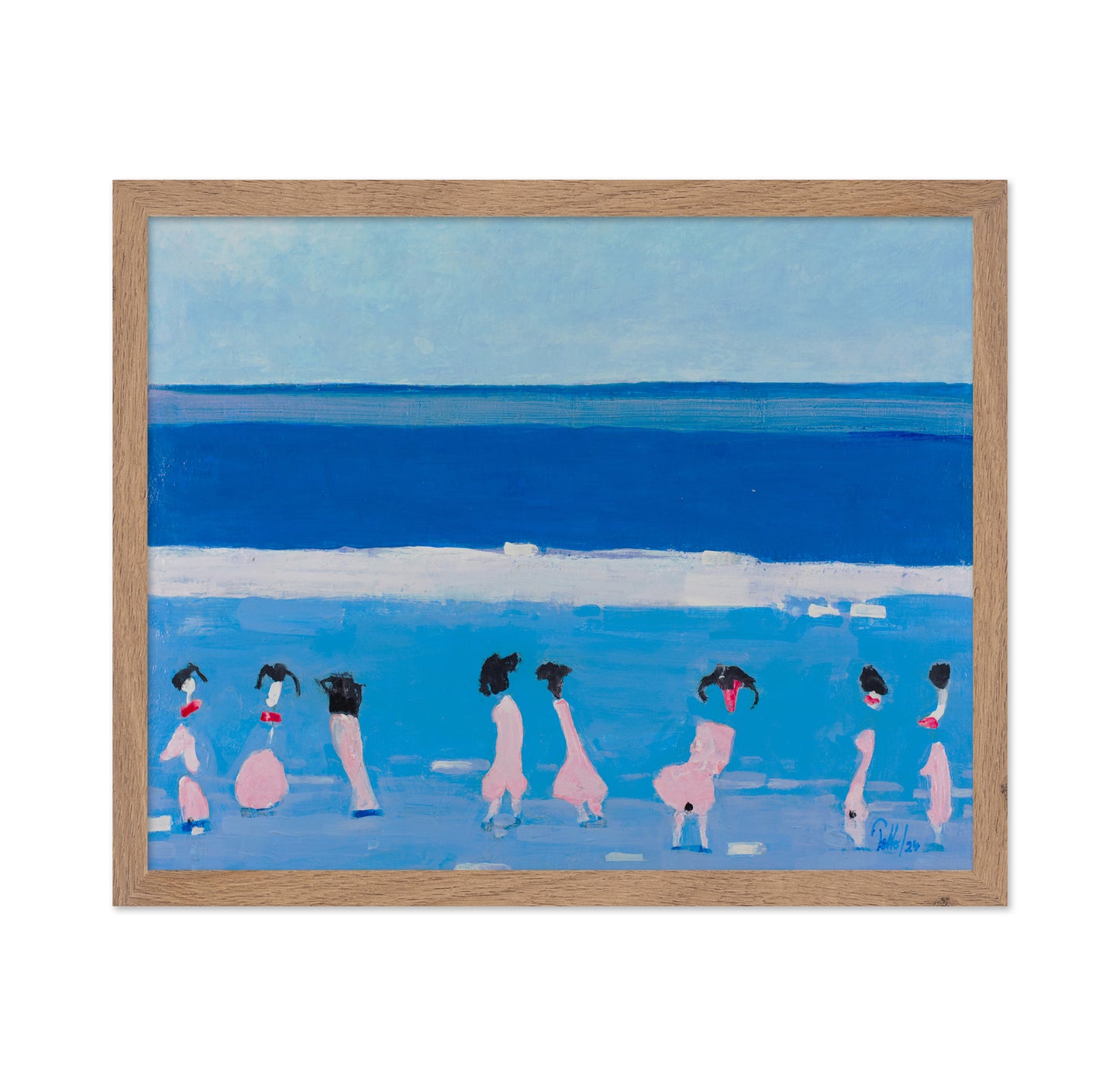 Bathing Women Shore