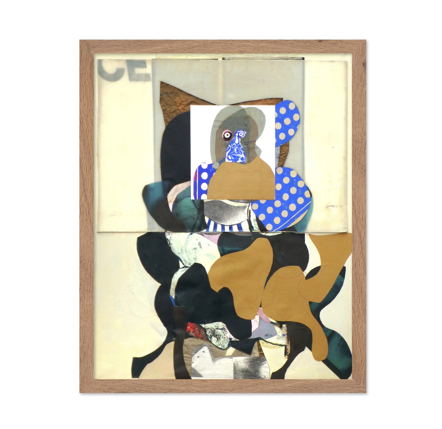 Abstract Face Collage No1