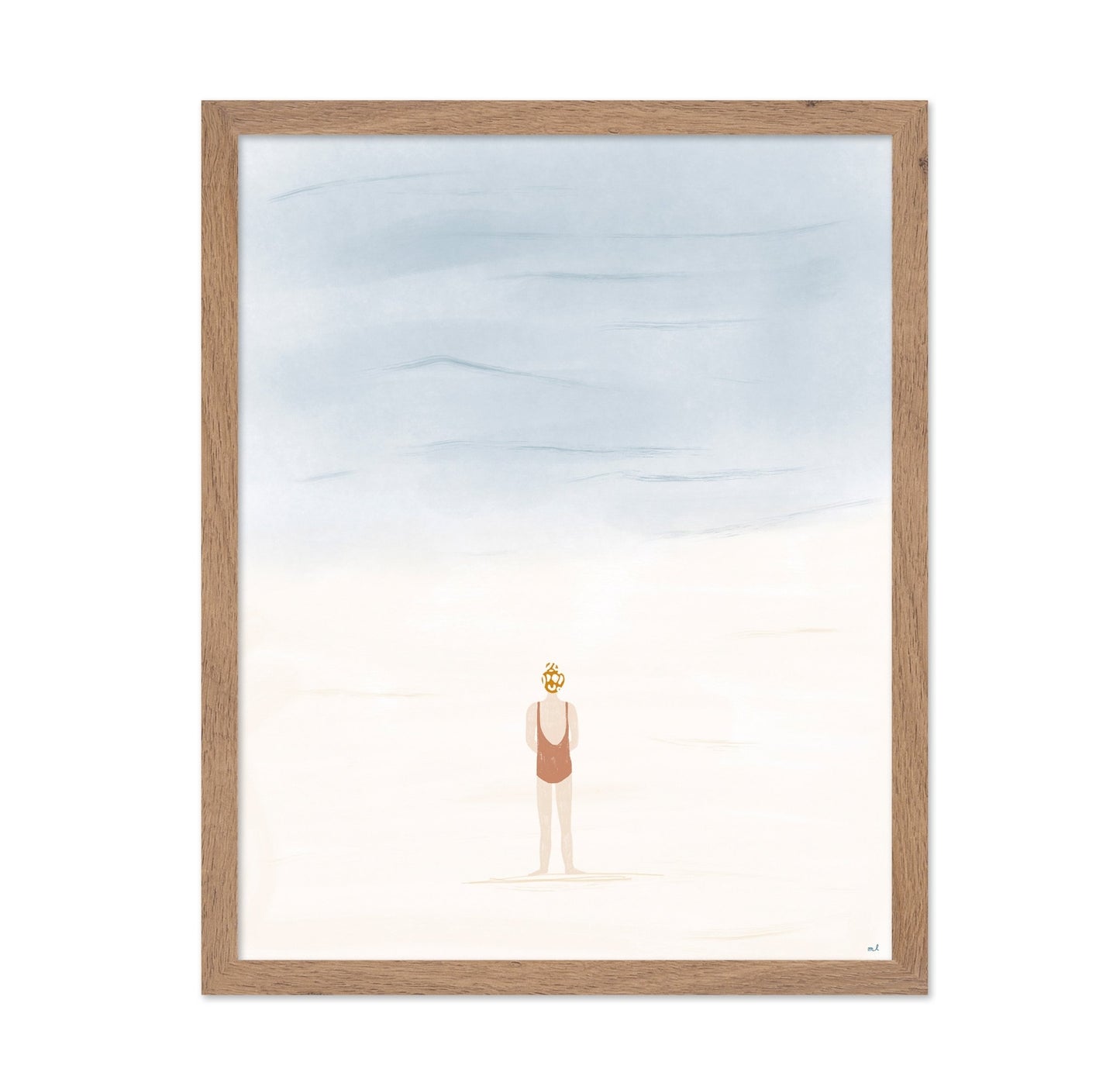 Solitary Beach Figure