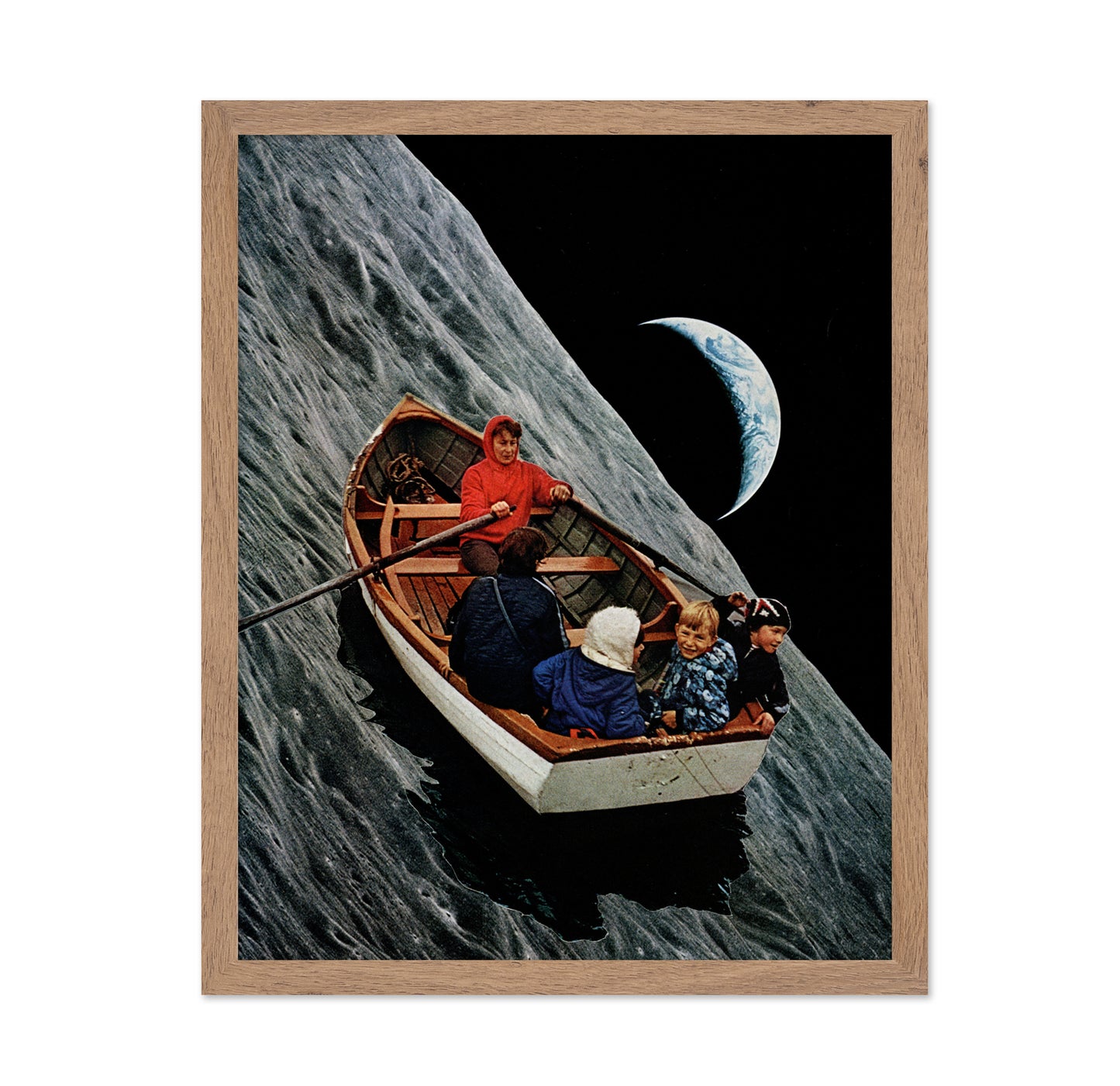 Boat On Moon Slope