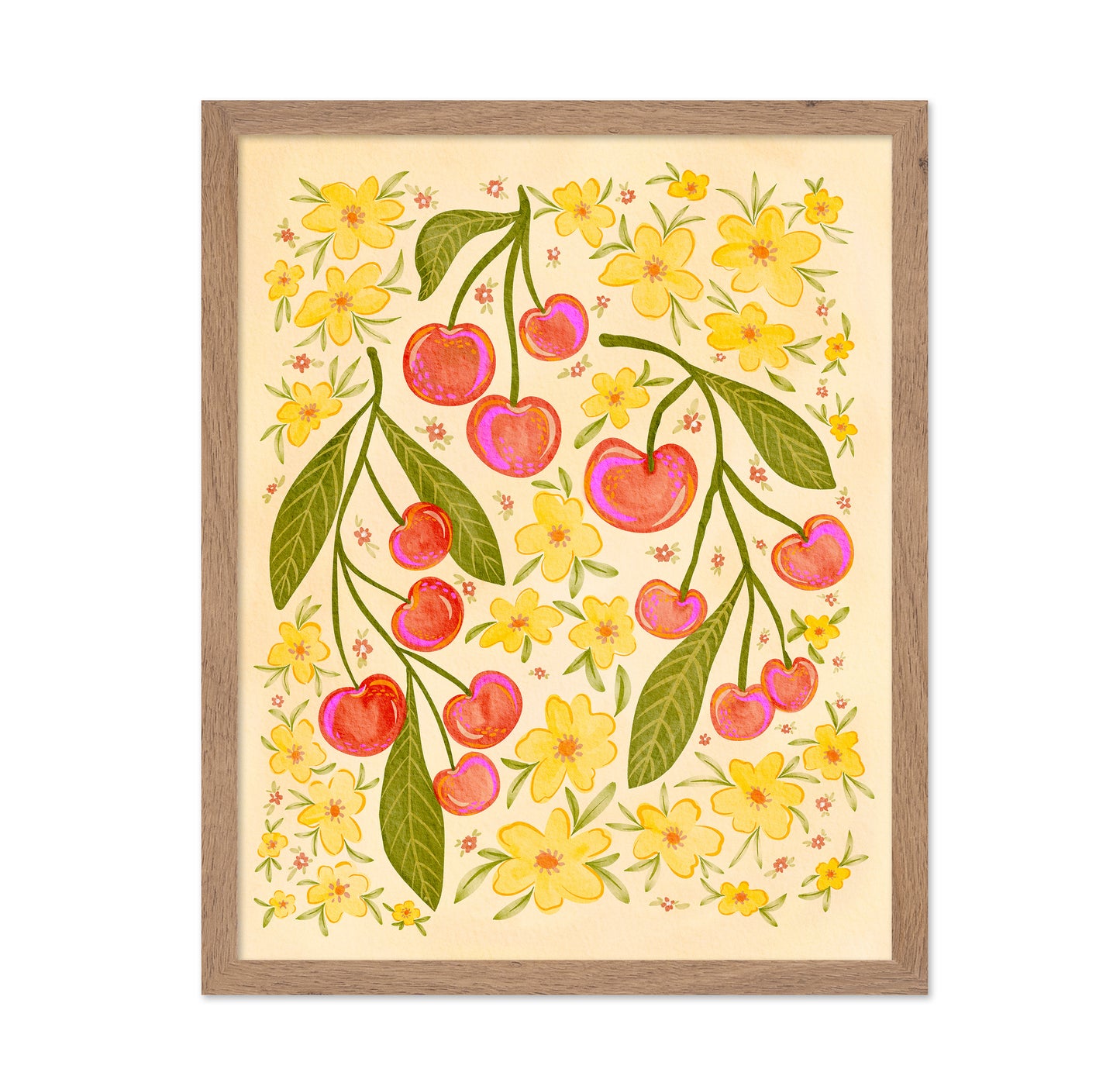 Cherry Floral Pattern