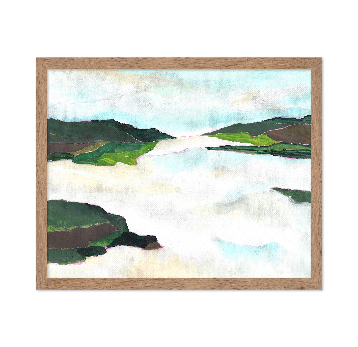 Serene Lake Horizon No1