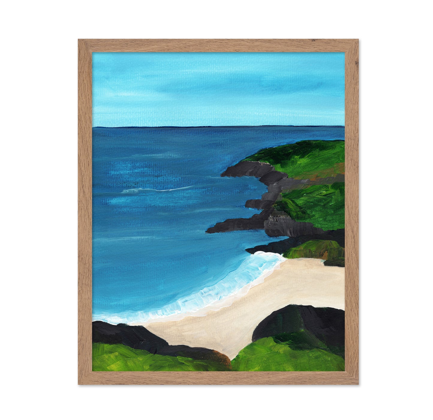 Coastal Cliff Beach