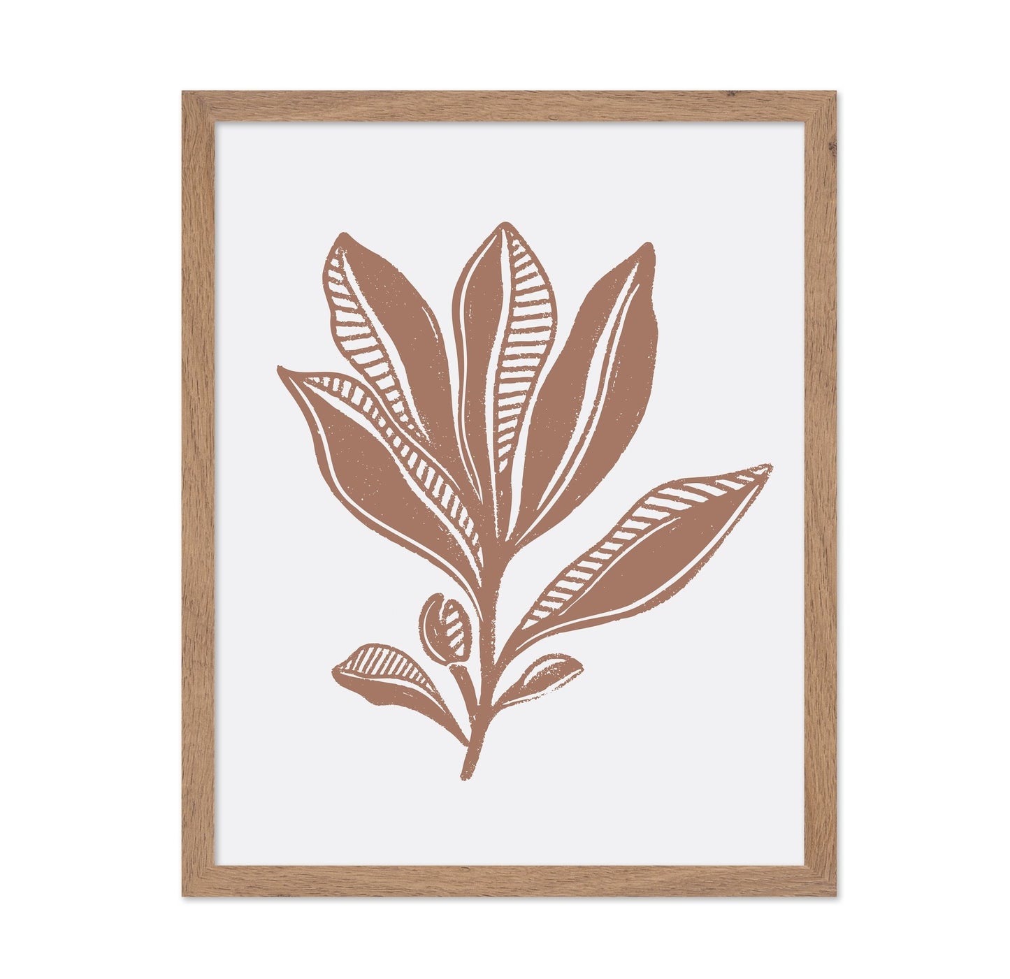Mocha Leaf Sketch