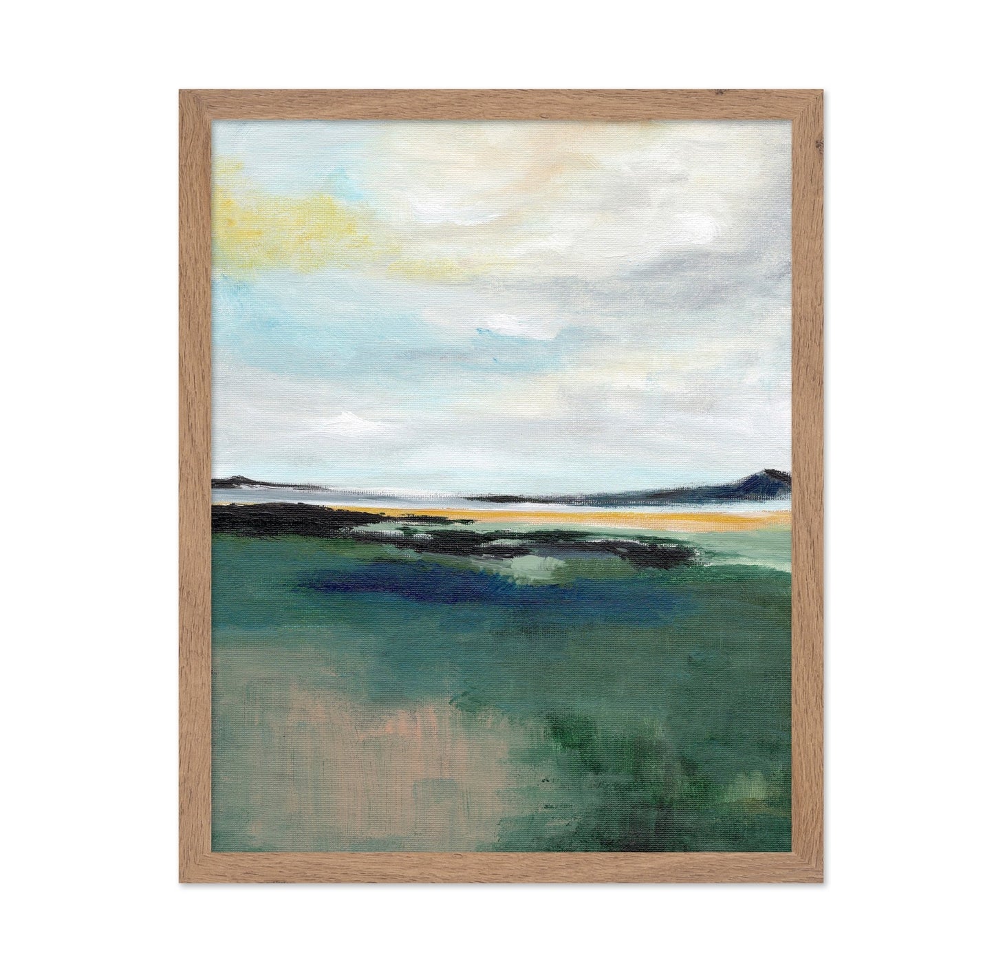Green Coastal Horizon