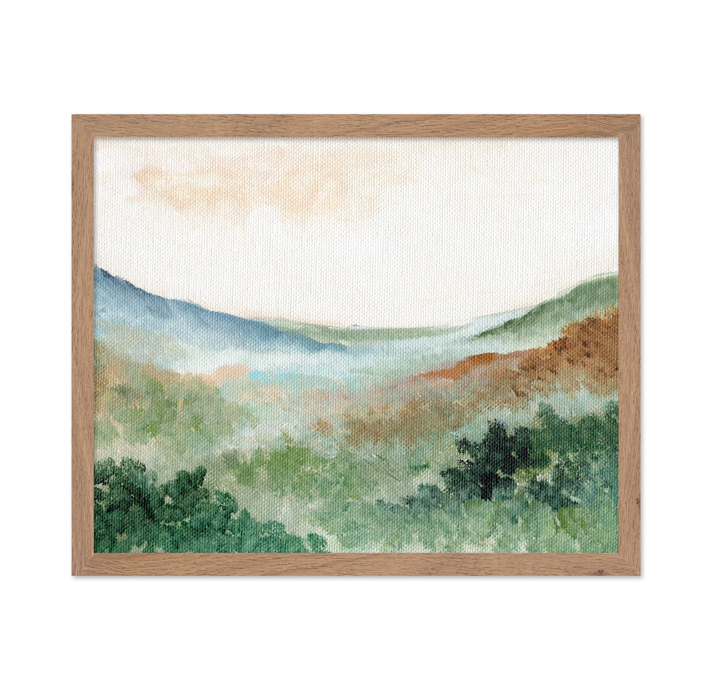 Misty Green Hills