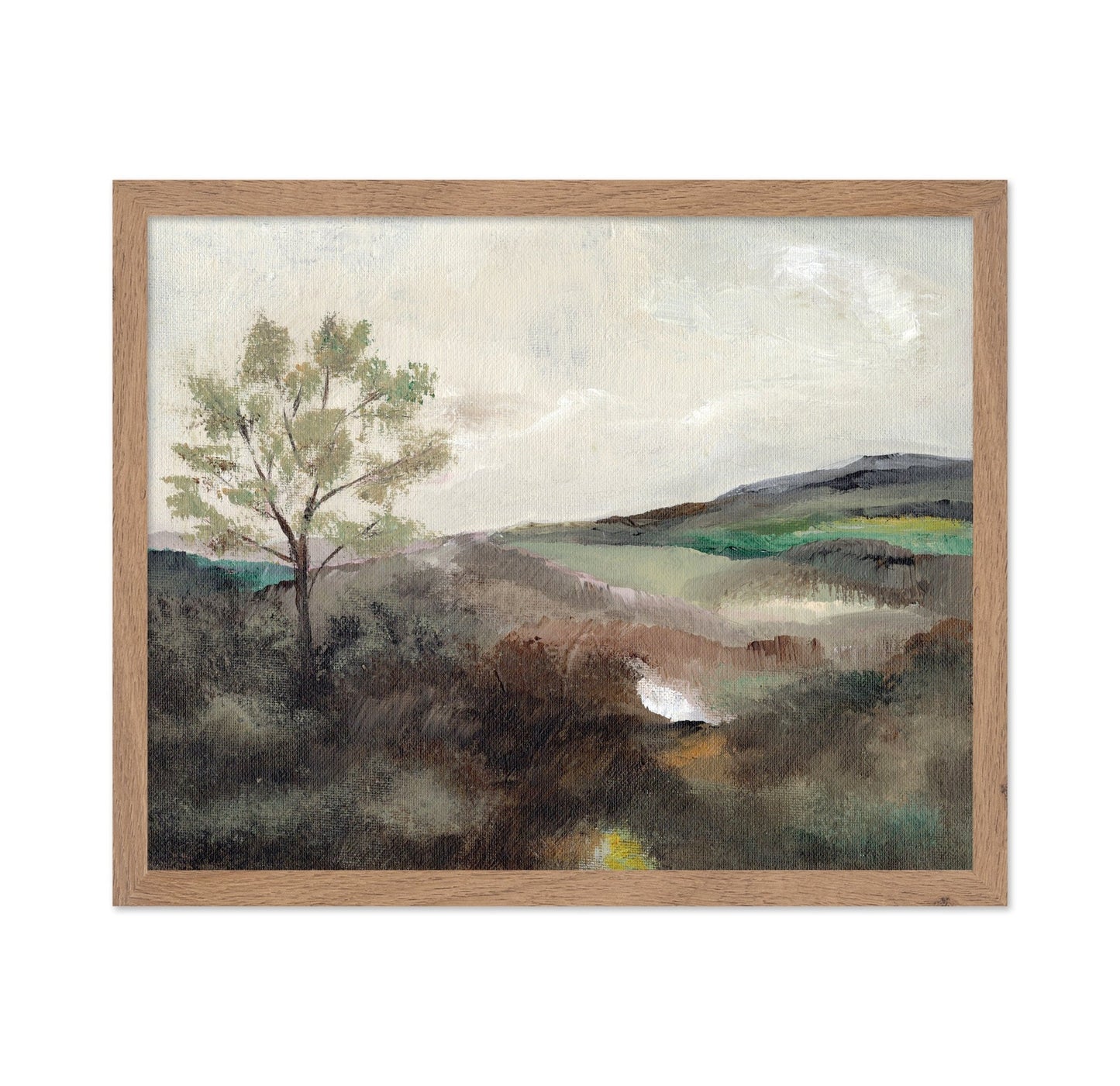 Moody Forest Landscape