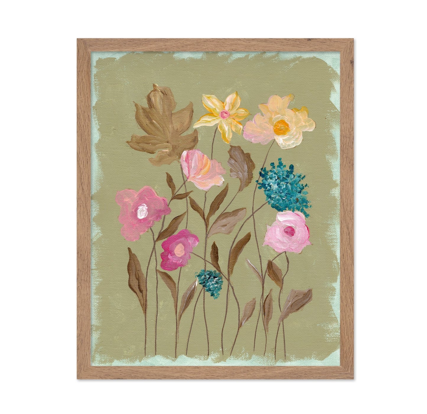 Wildflower Garden Painting