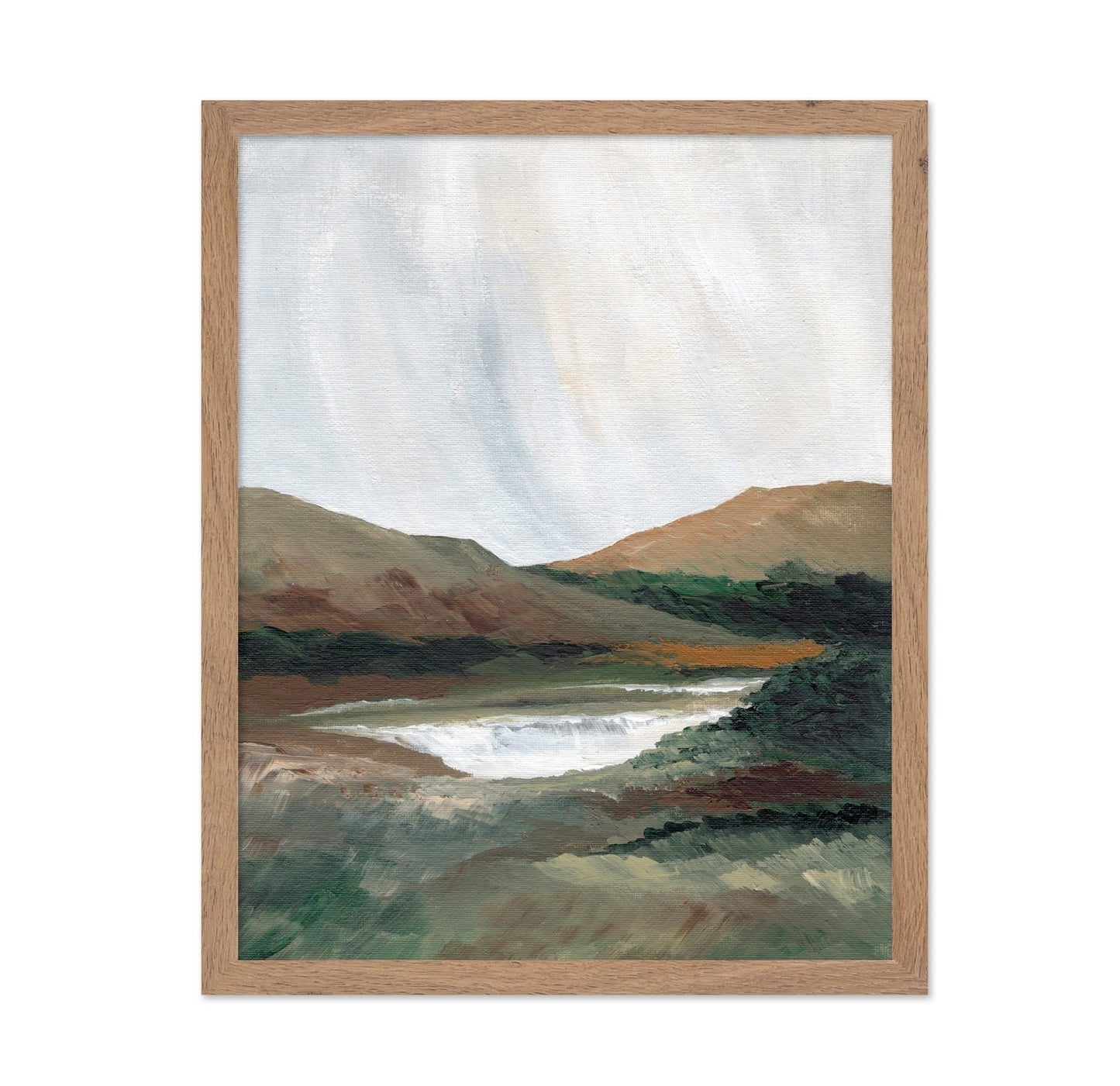 Mountain Lake Landscape