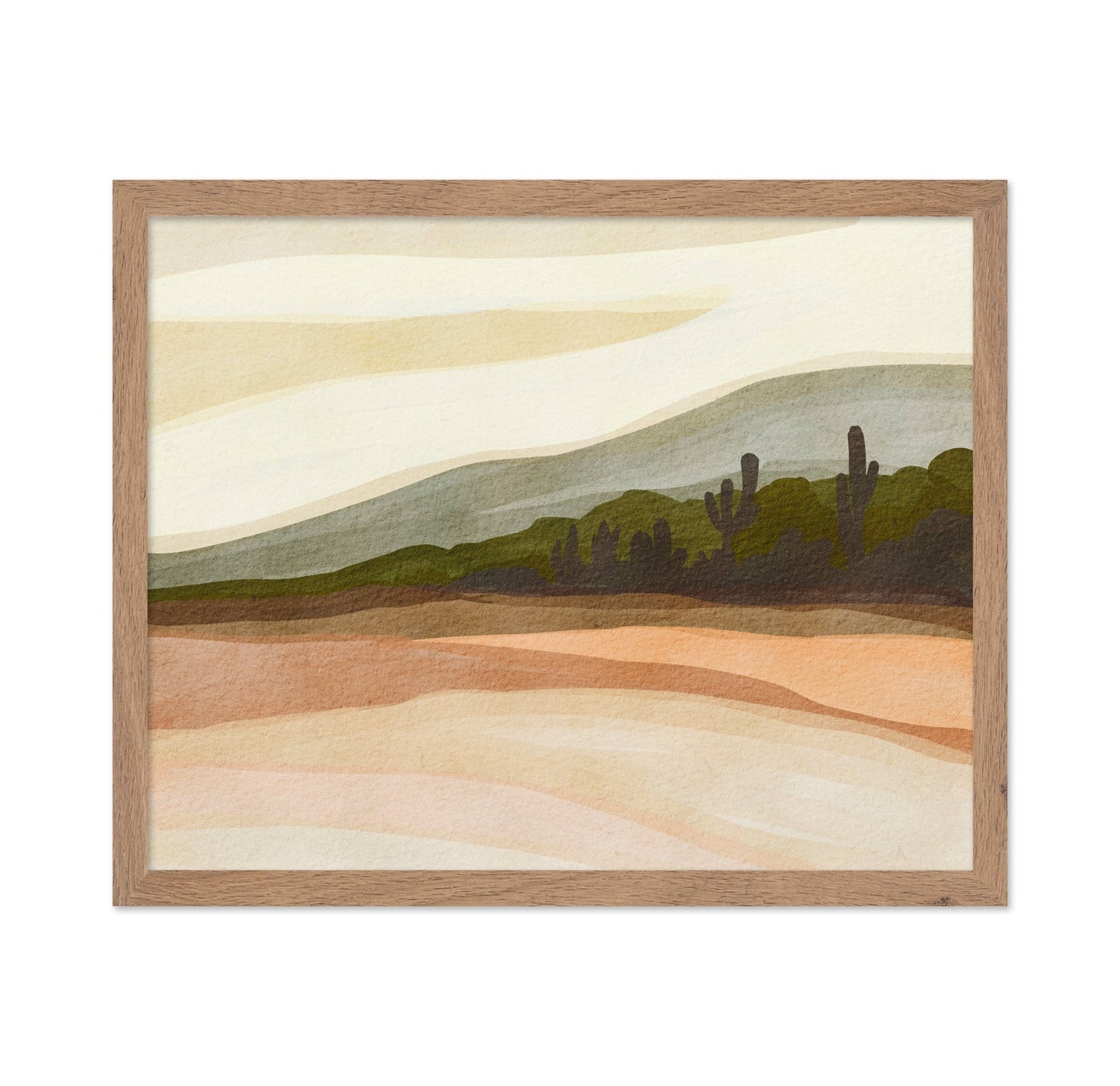 Desert Cactus Horizon