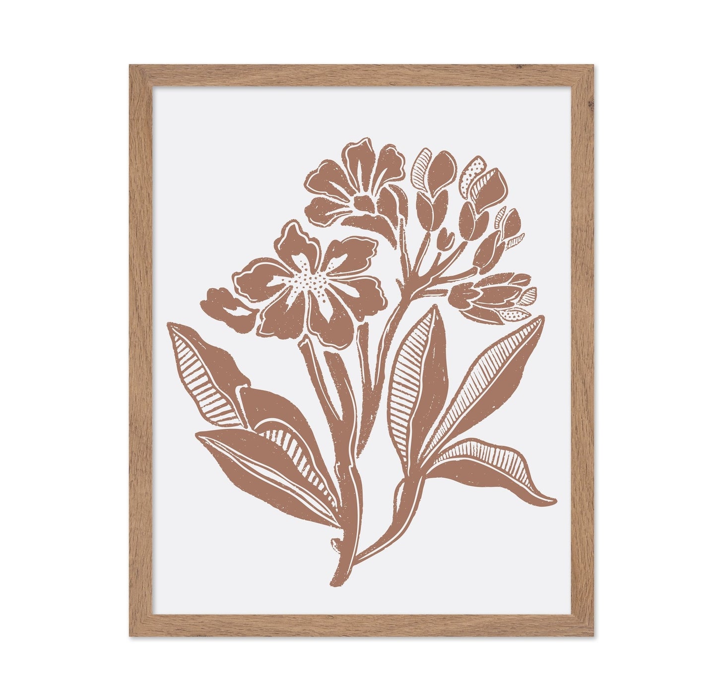 Rustic Floral Sketch No1