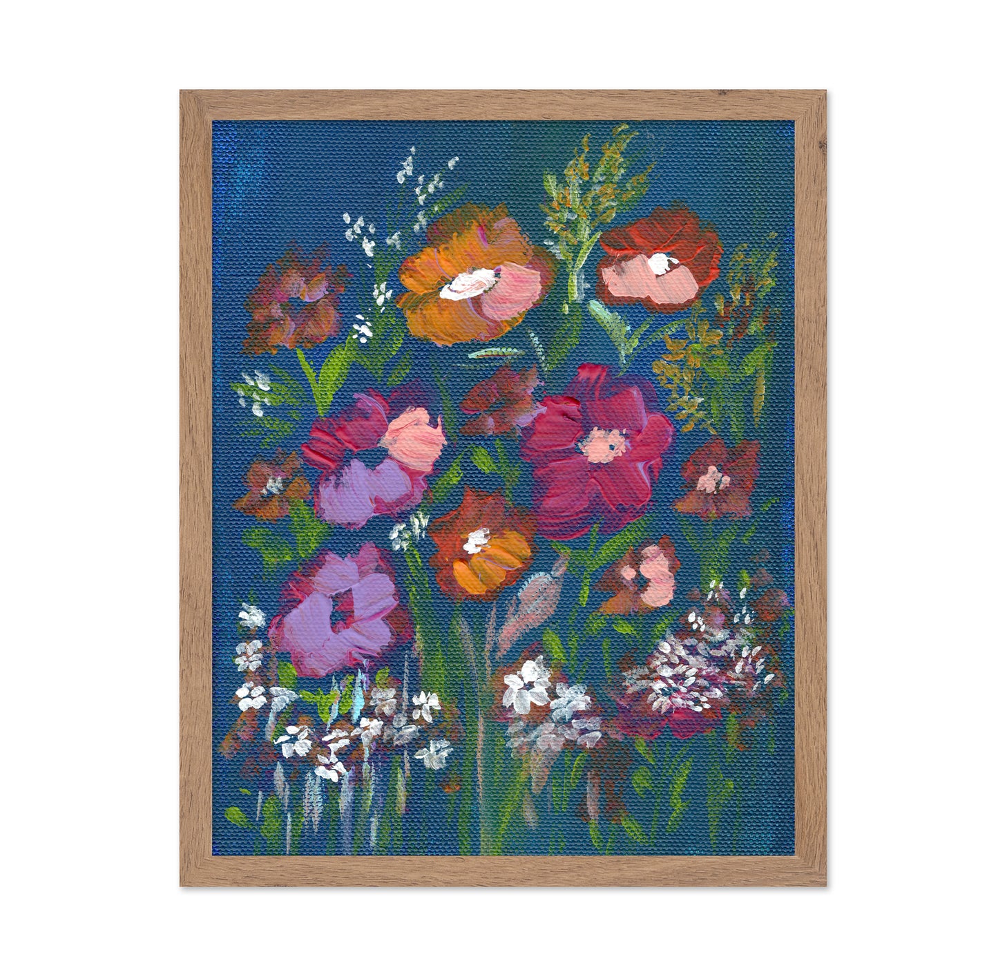 Midnight Floral Garden