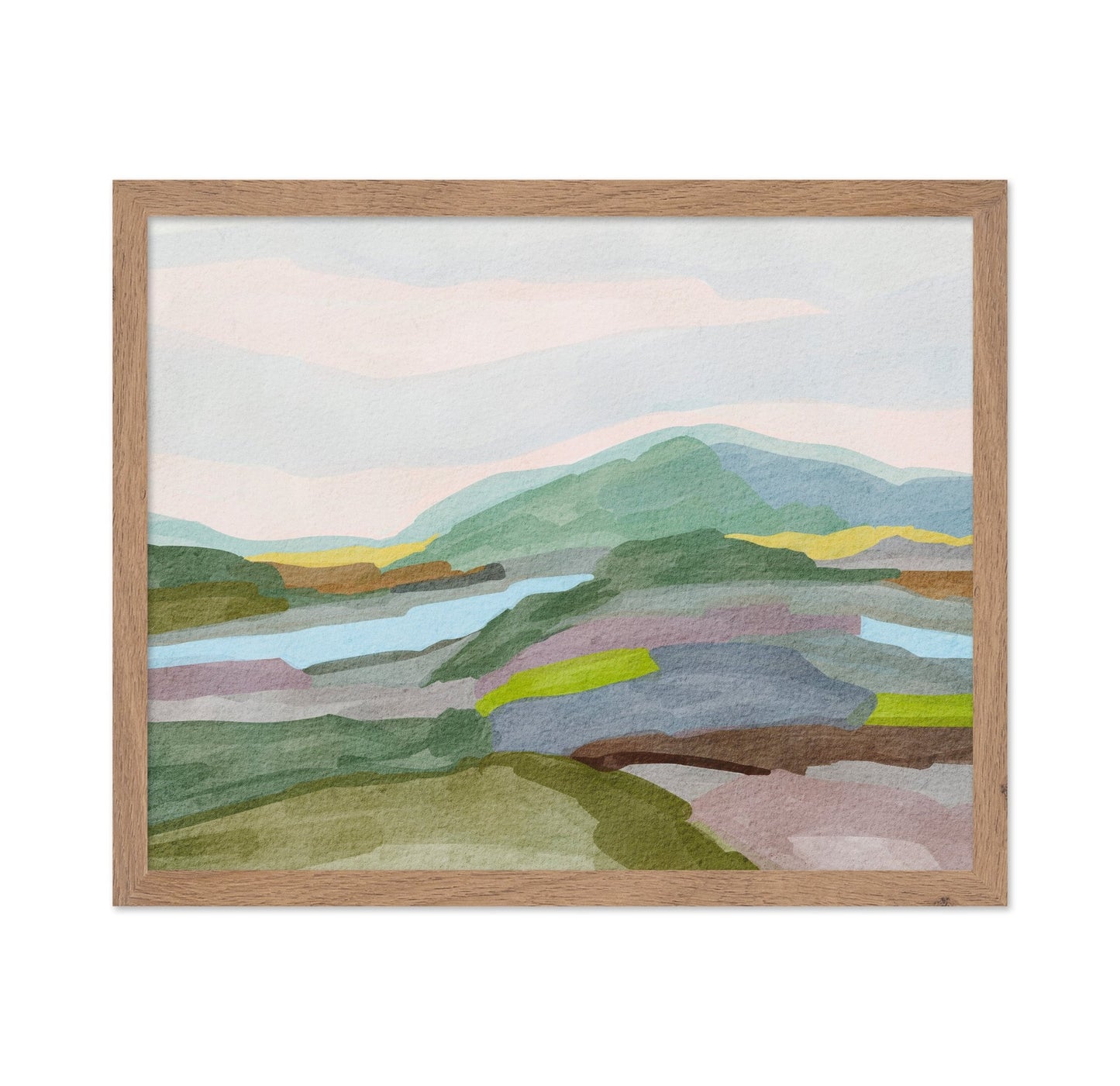 Color Block Landscape