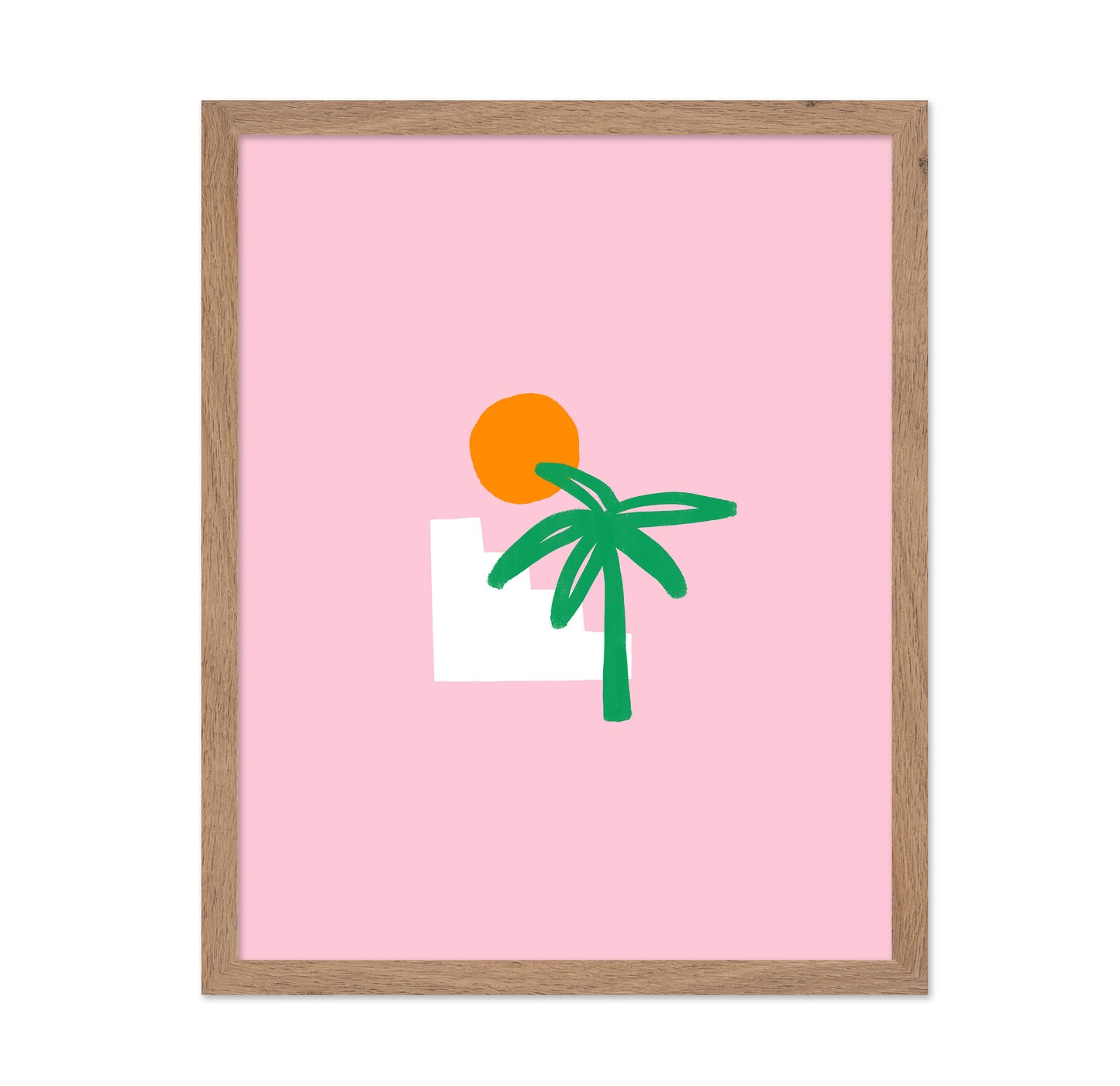 Tropical Palm Scene