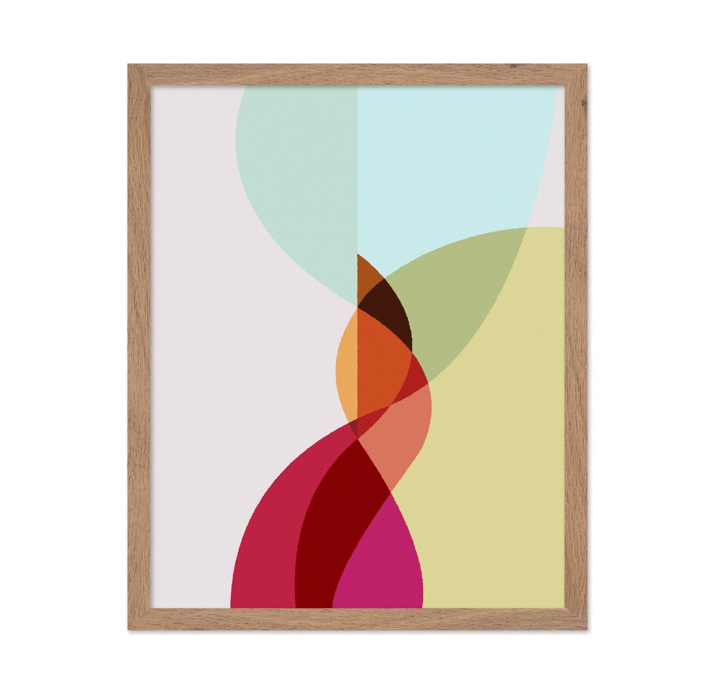 Color Overlap Abstract
