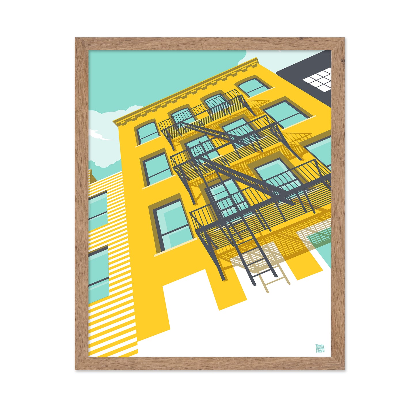 Brooklyn Yellow Walkup