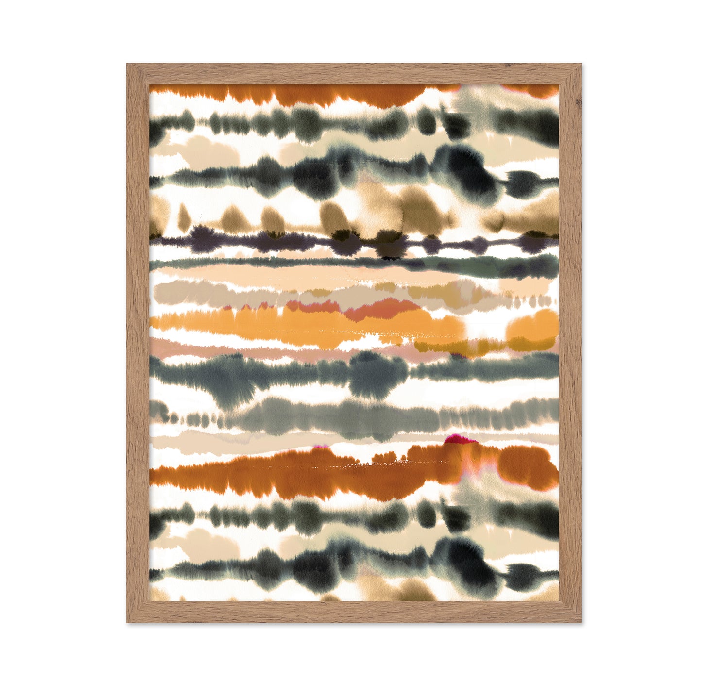 Earthy Watercolor Lines