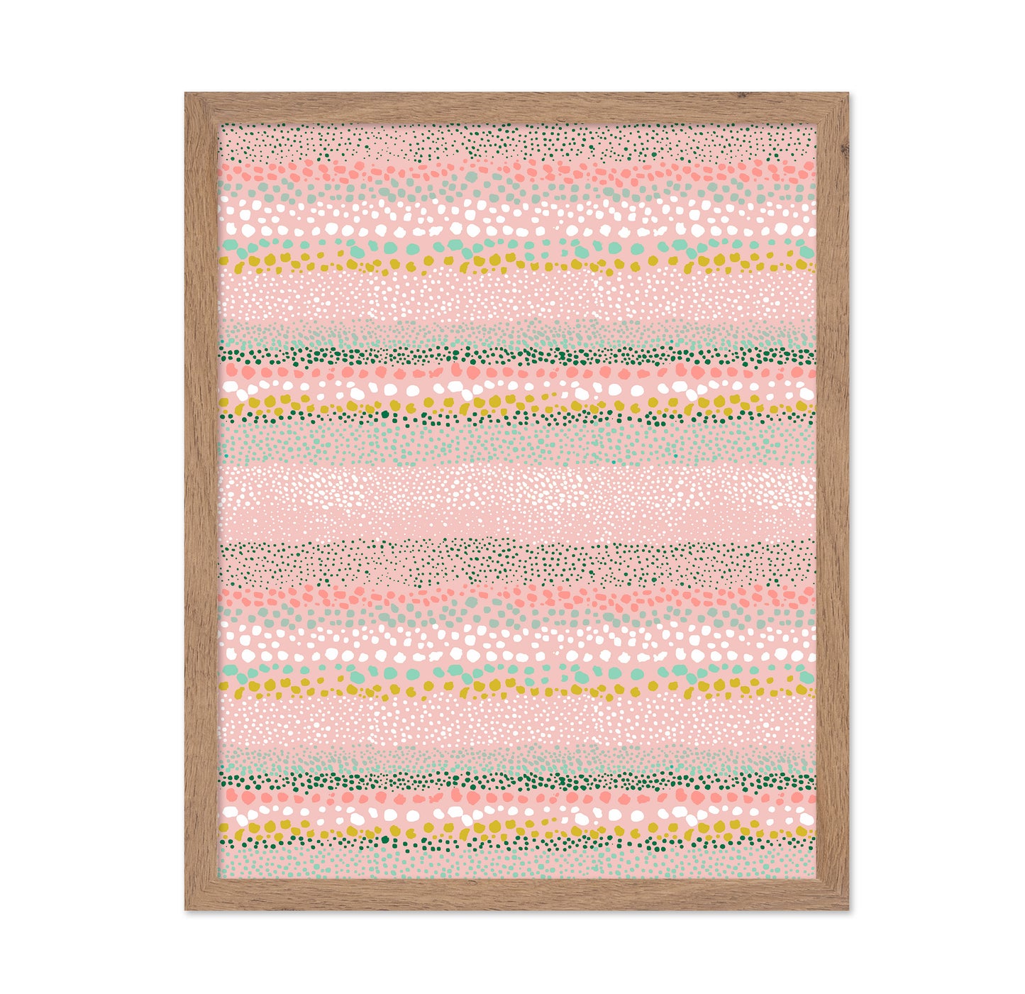 Colorful Dot Stripes