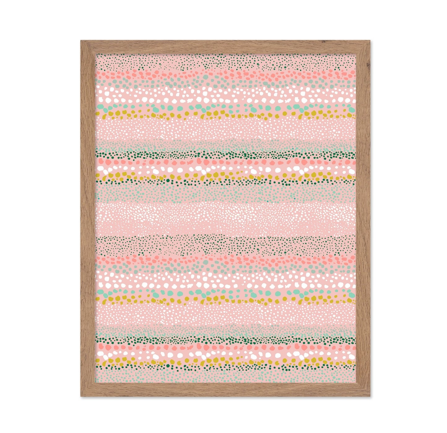 Colorful Dot Stripes