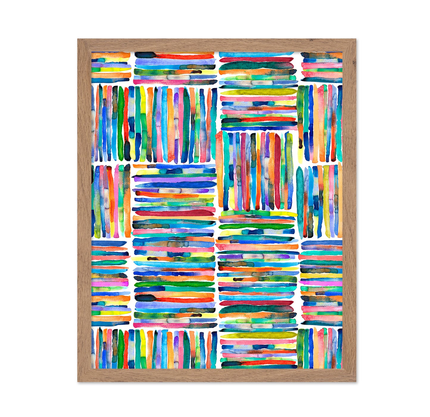 Colorful Stripe Blocks