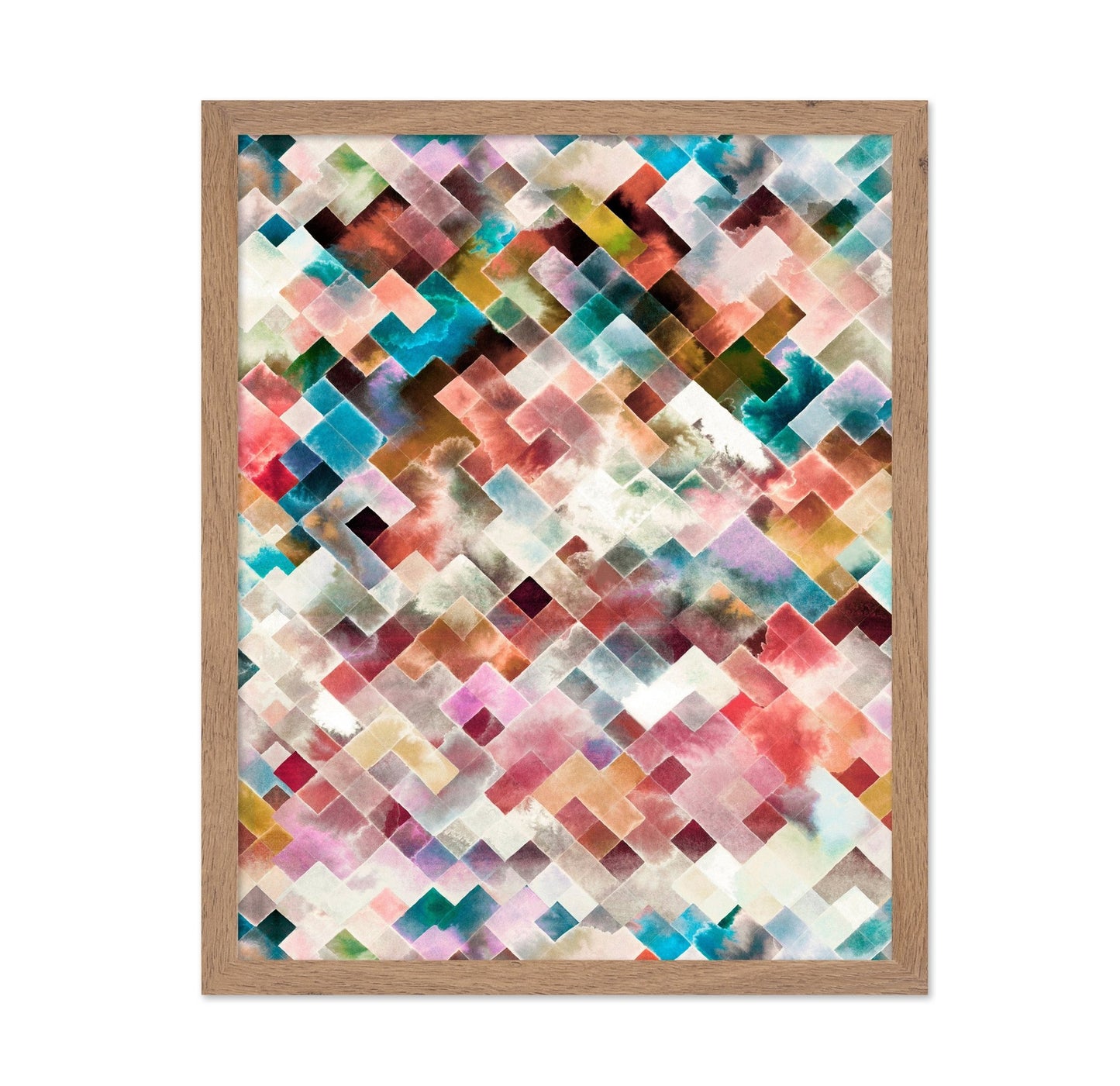 Geometric Mosaic Pattern