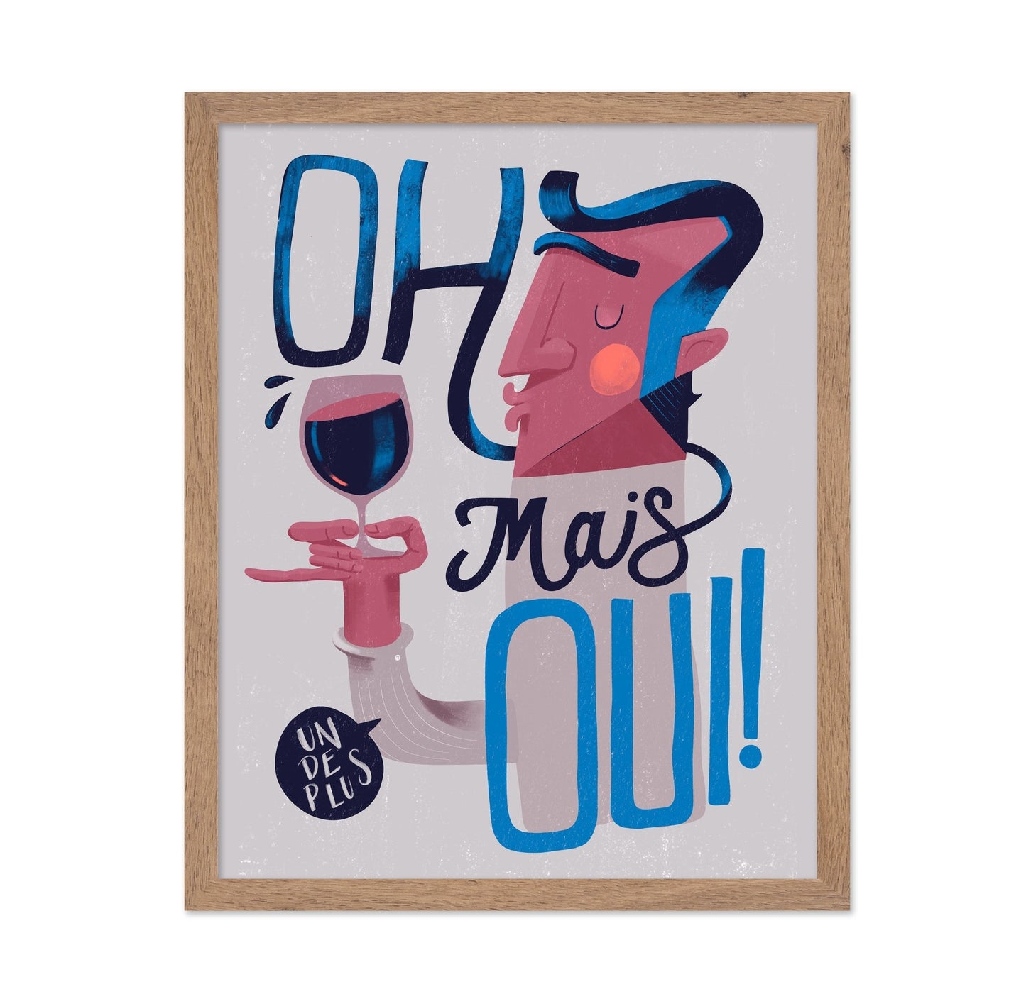 French Wine Toast Illustration