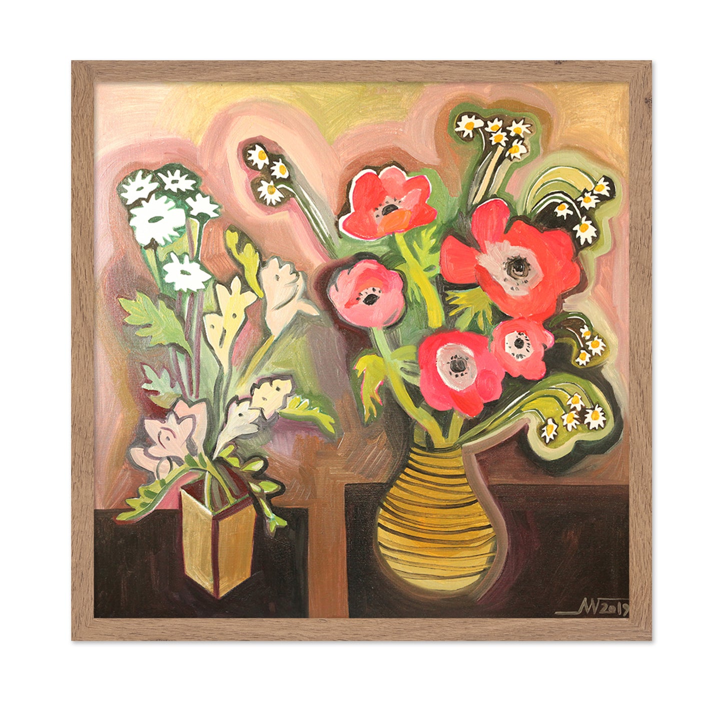 Floral Still Life Duo