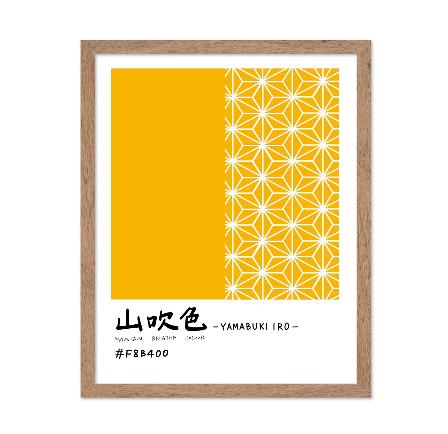 Japanese Yellow Pattern