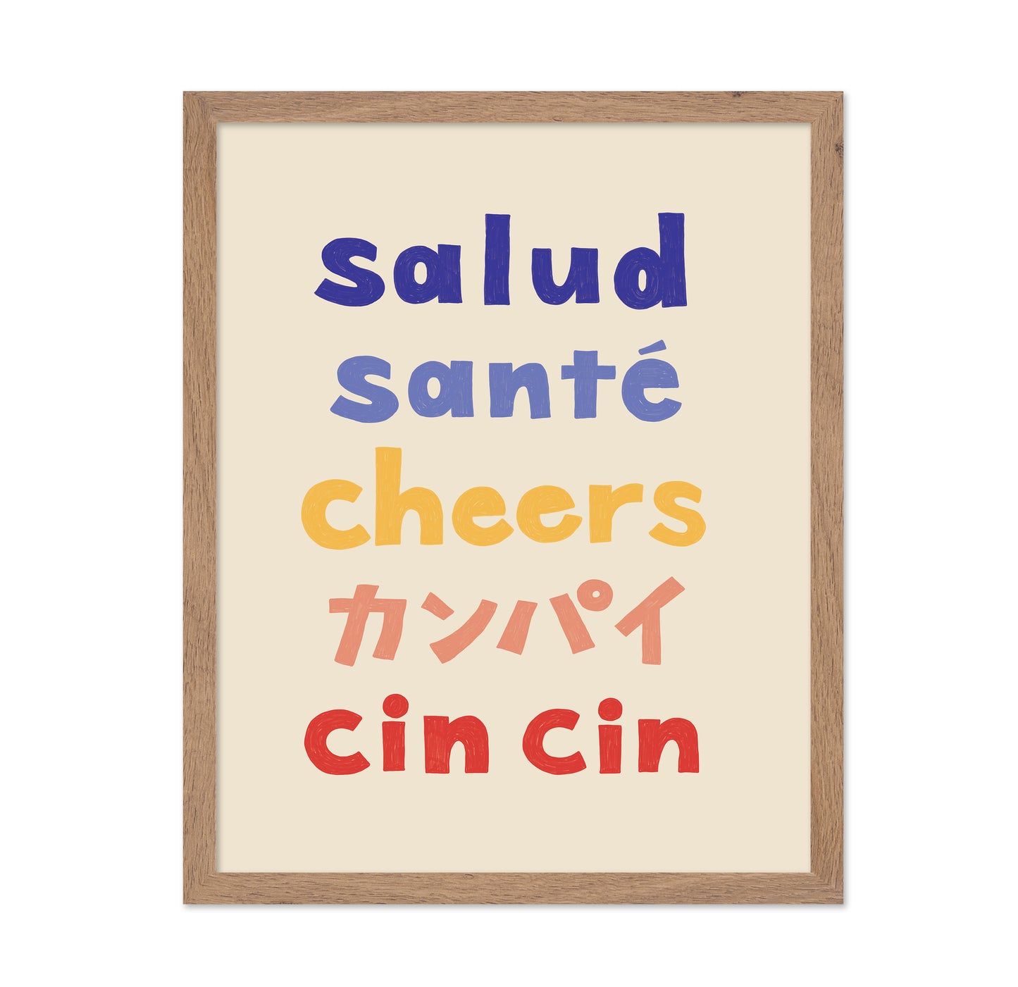 Global Cheers Typography