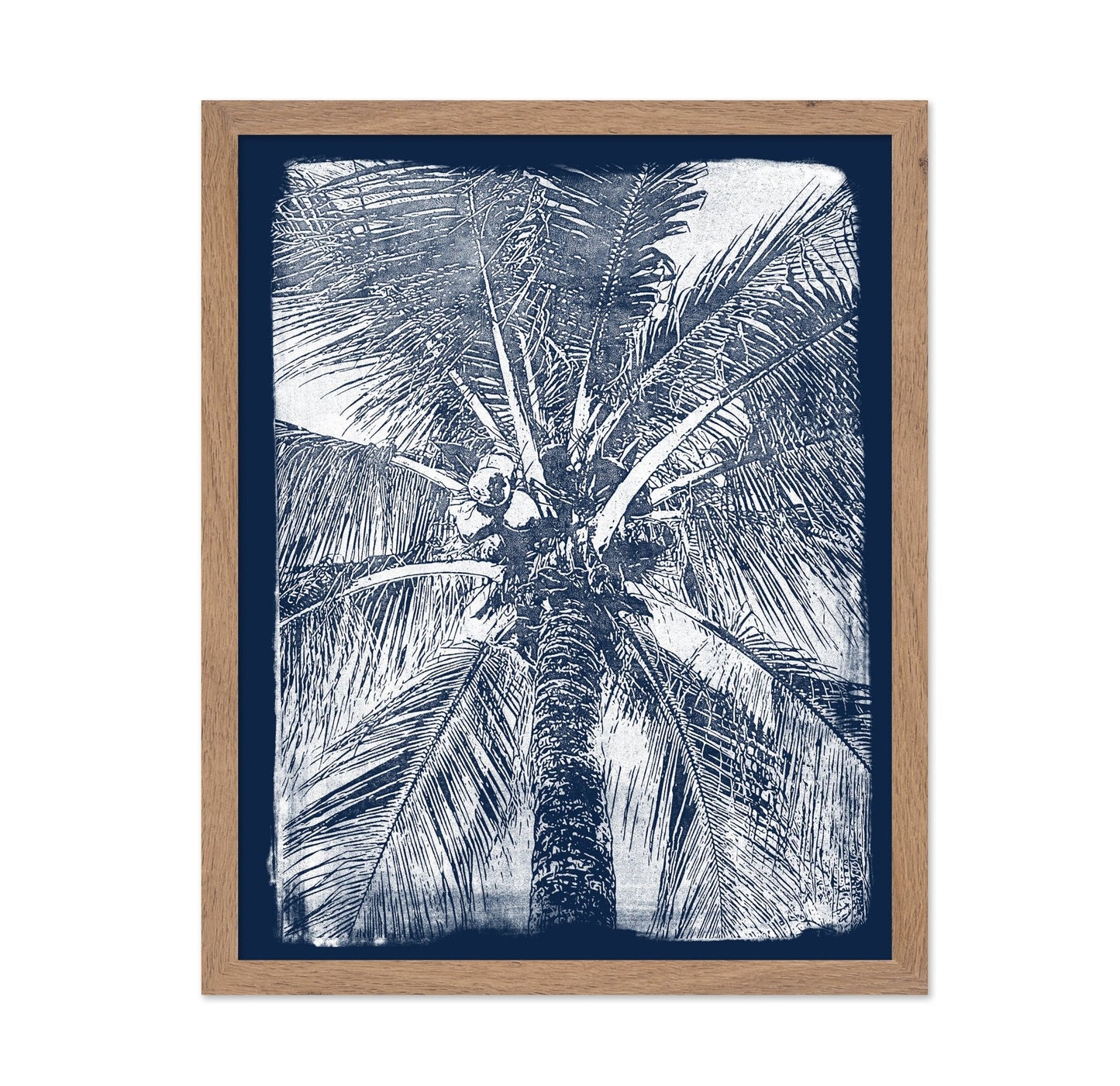 Palm Canopy Blue