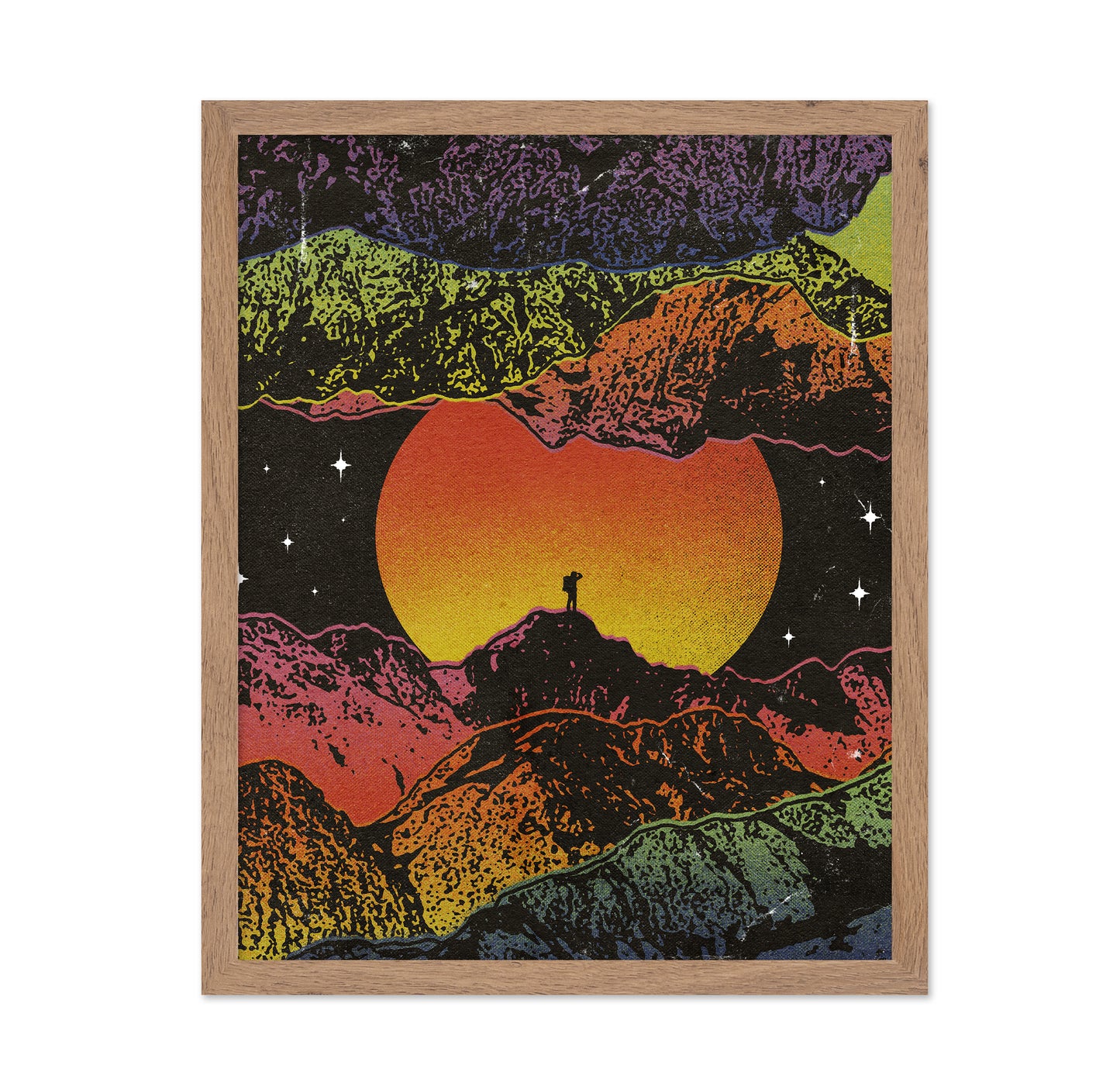 Cosmic Mountain Hiker