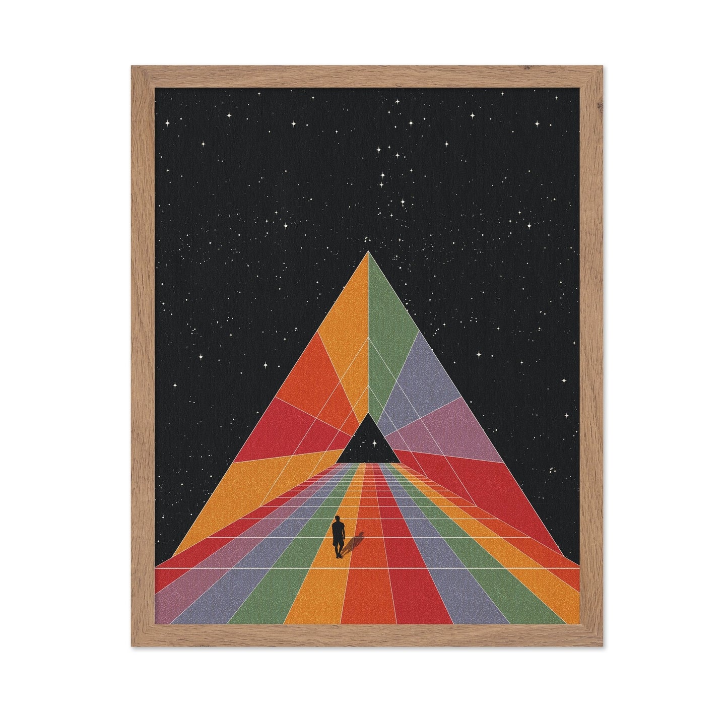 Rainbow Pyramid Path