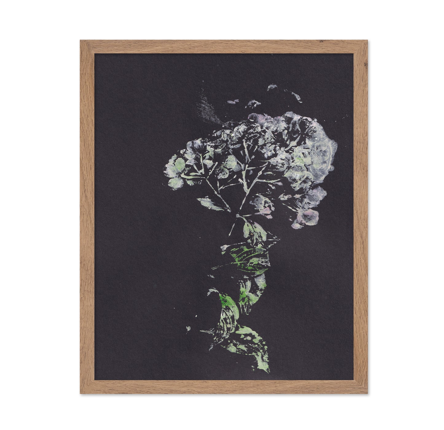 Dark Floral Silhouette
