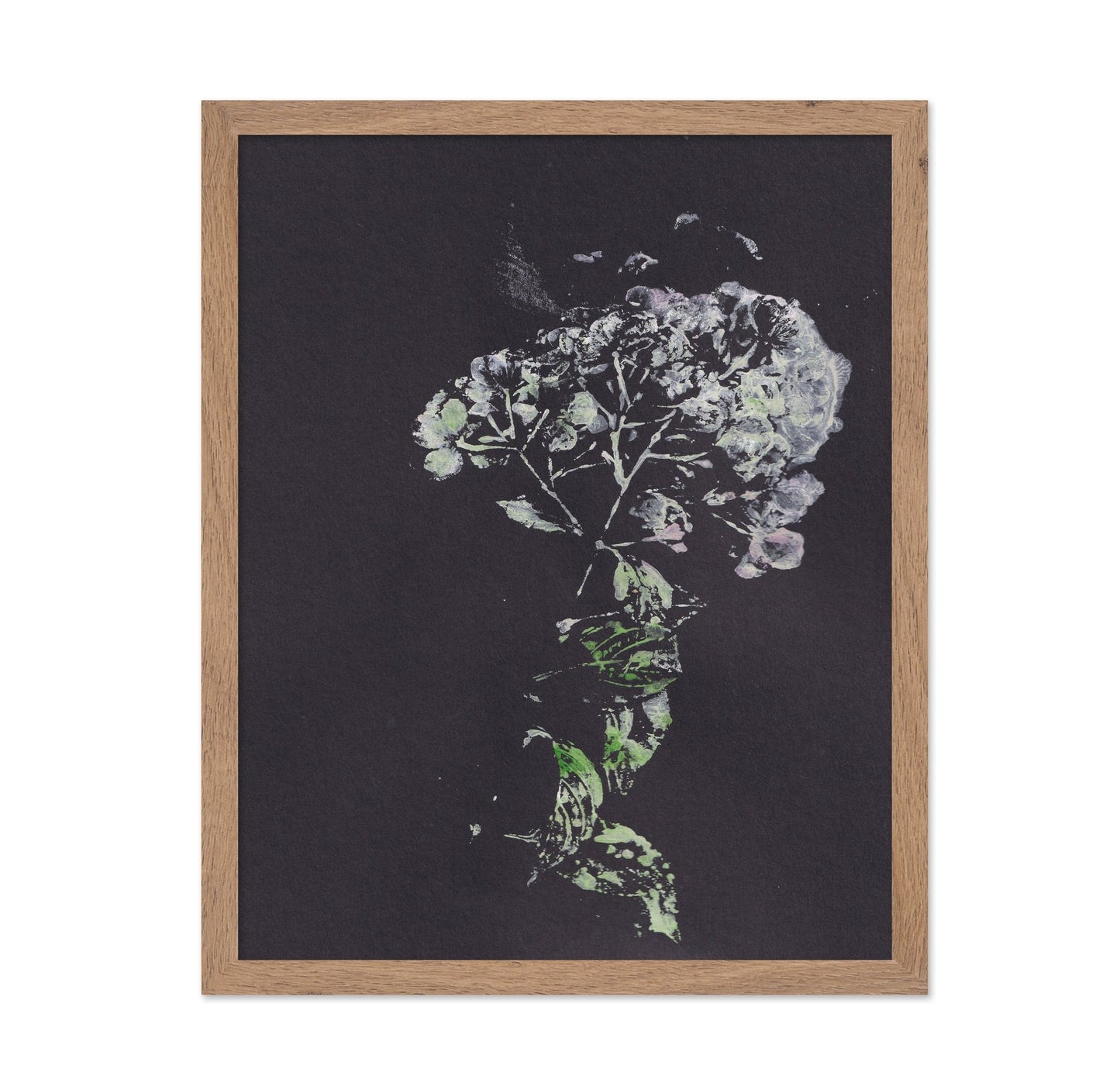 Dark Floral Silhouette