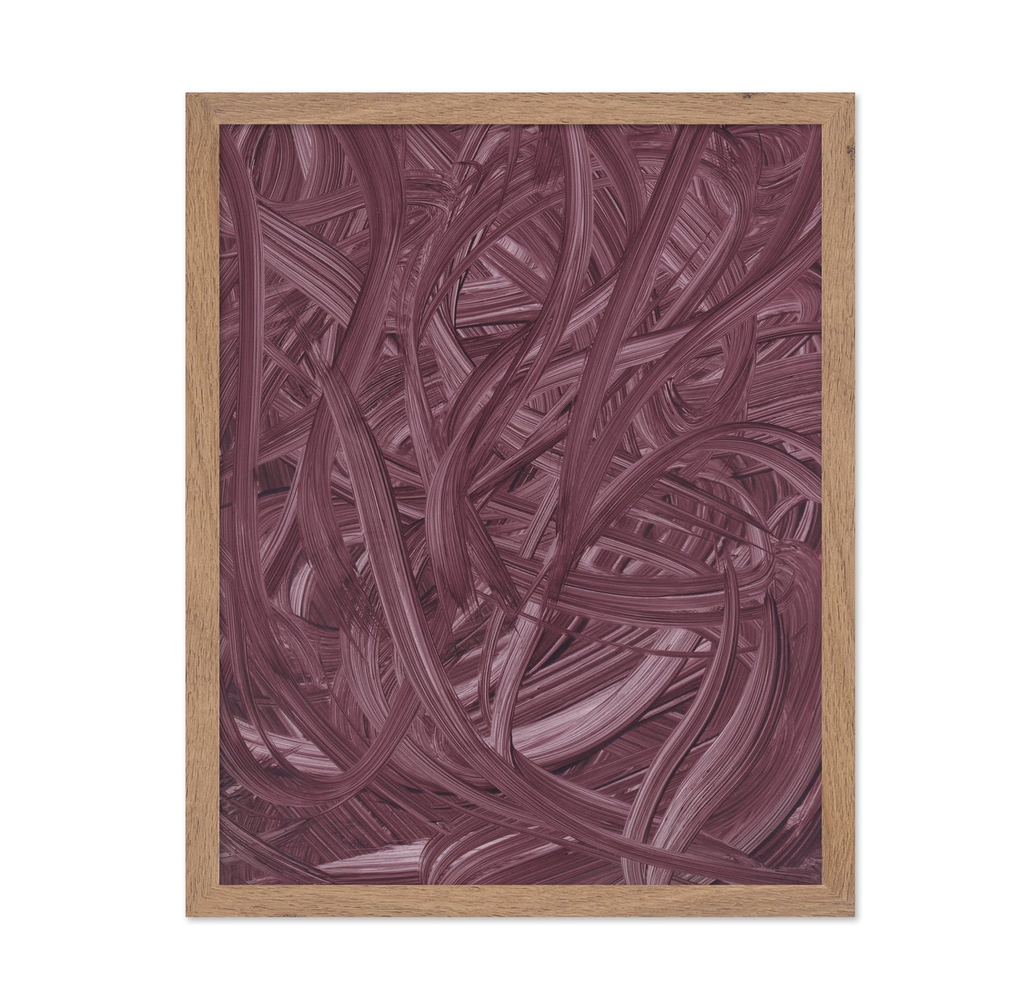 Flowing Mauve Lines