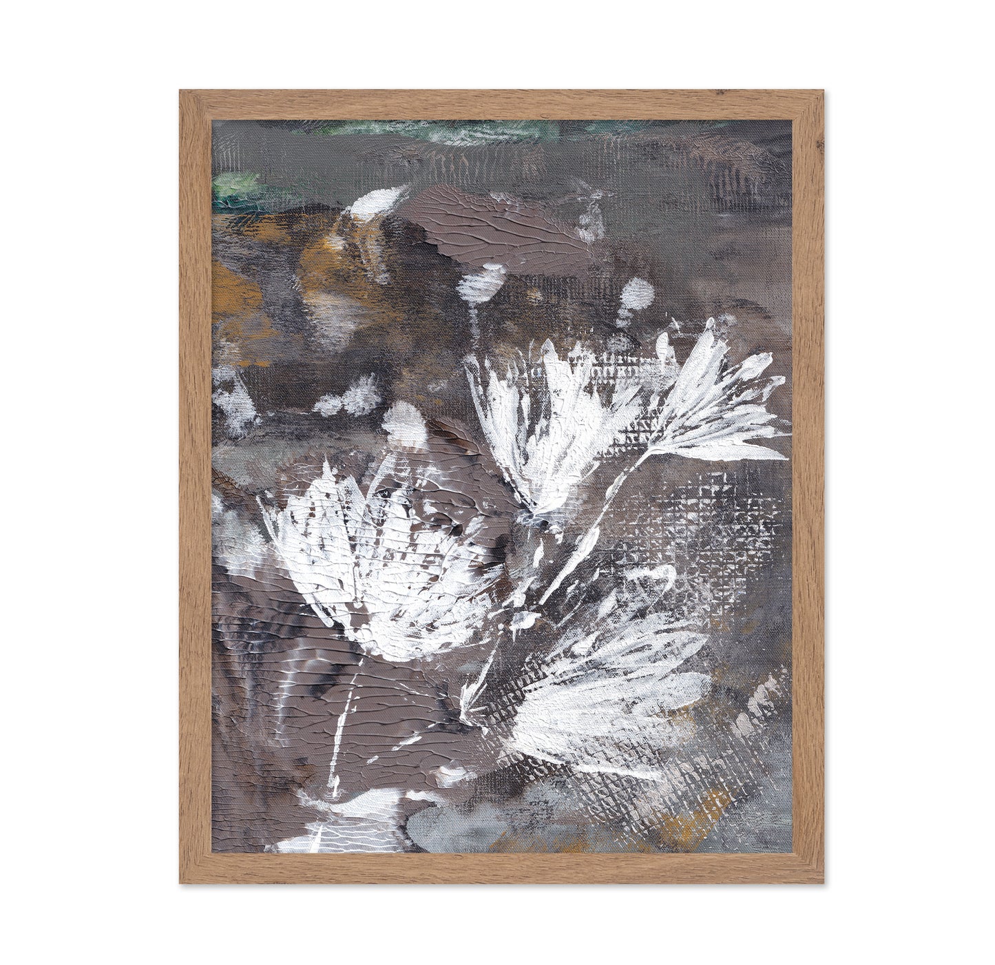 Earthy Floral Imprint