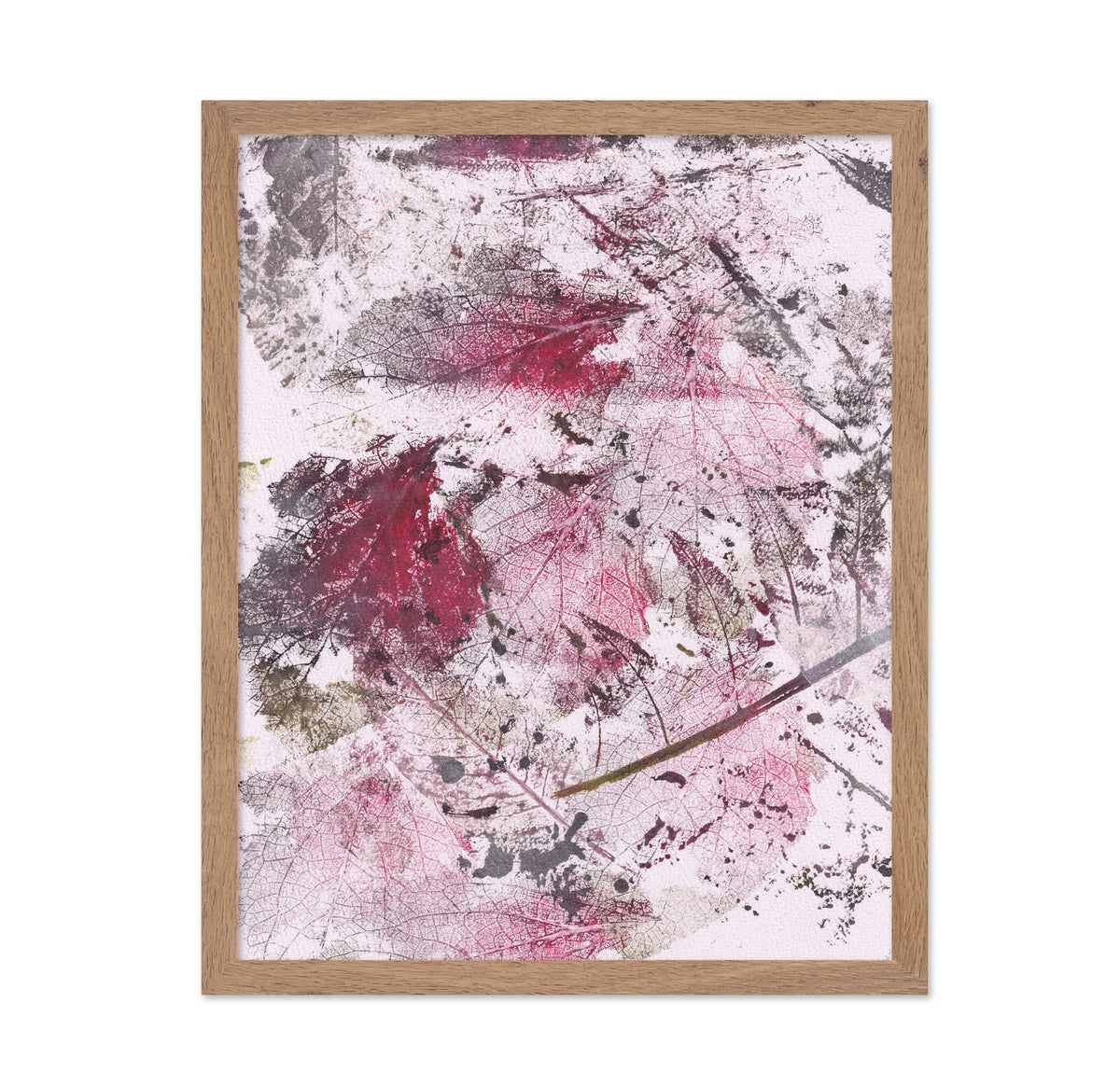Pink Leaf Texture