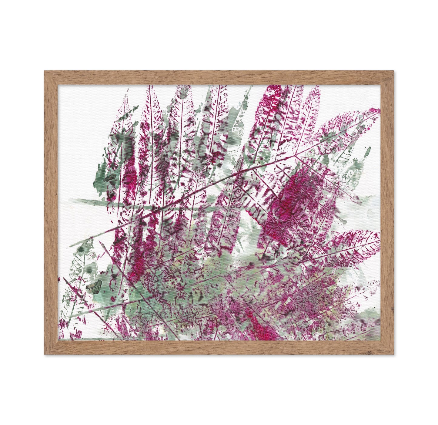 Pink Fern Imprint No3