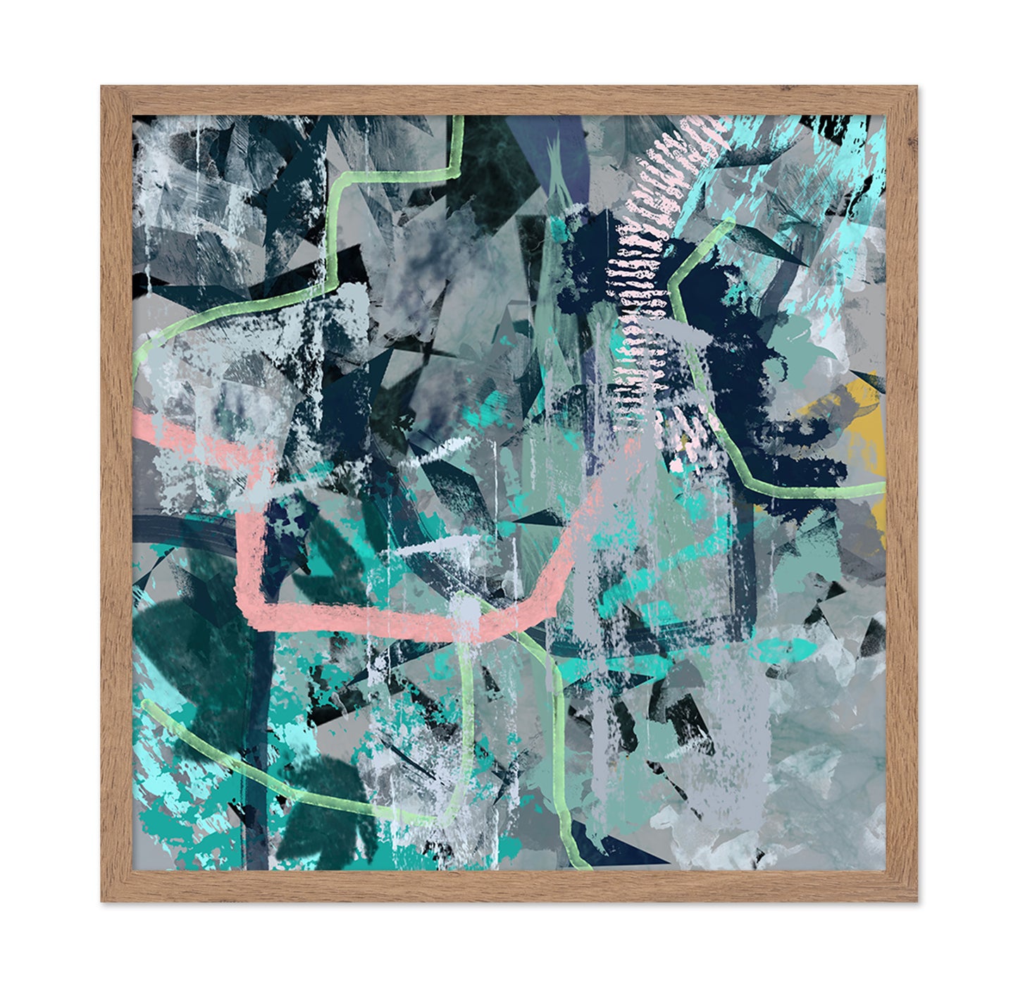 Winter Abstract Layers