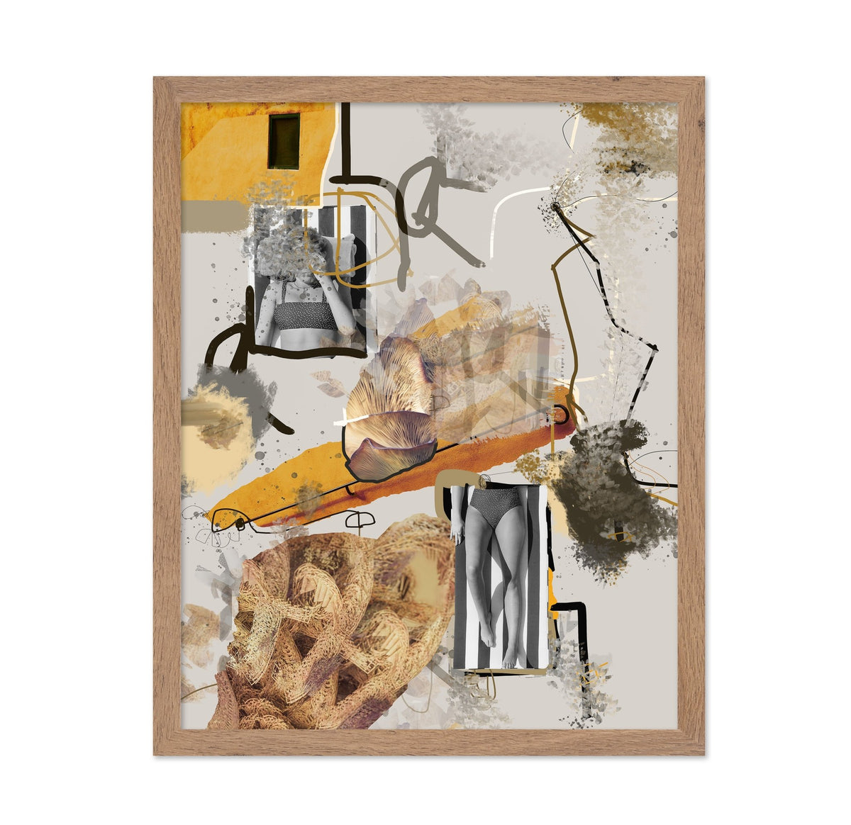 Poolside Collage