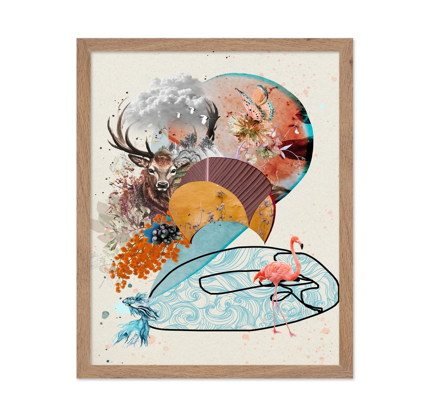 Wild Nature Collage