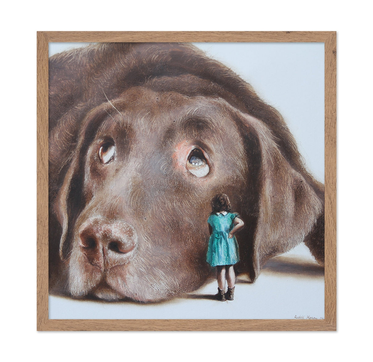 Shy Giant Pup